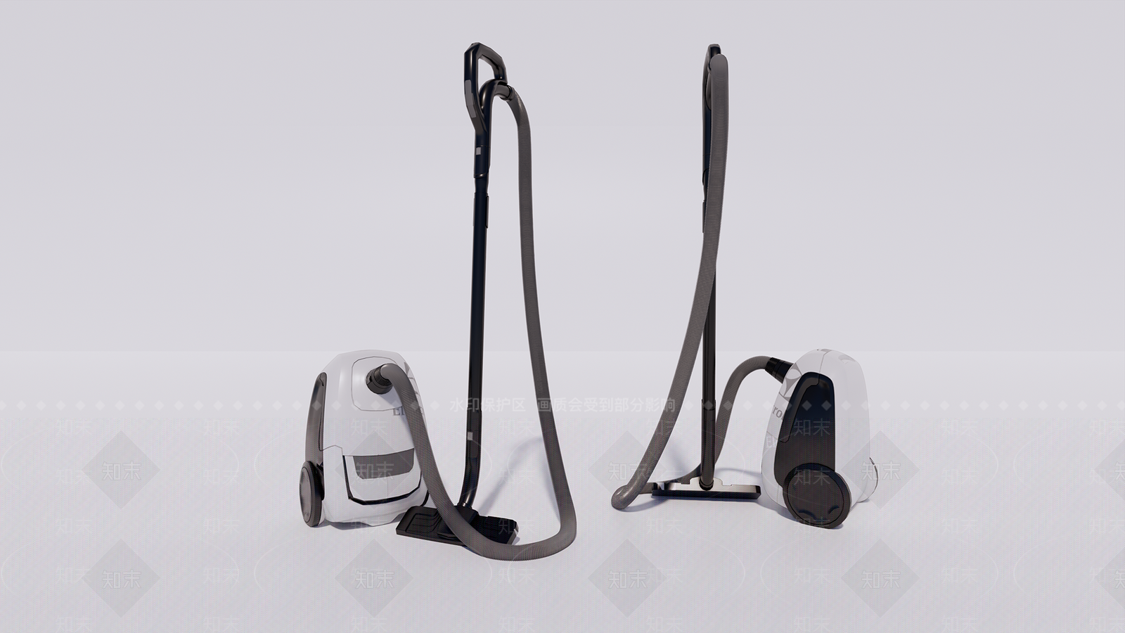 现代吸尘器SU模型下载【ID:1101676033】