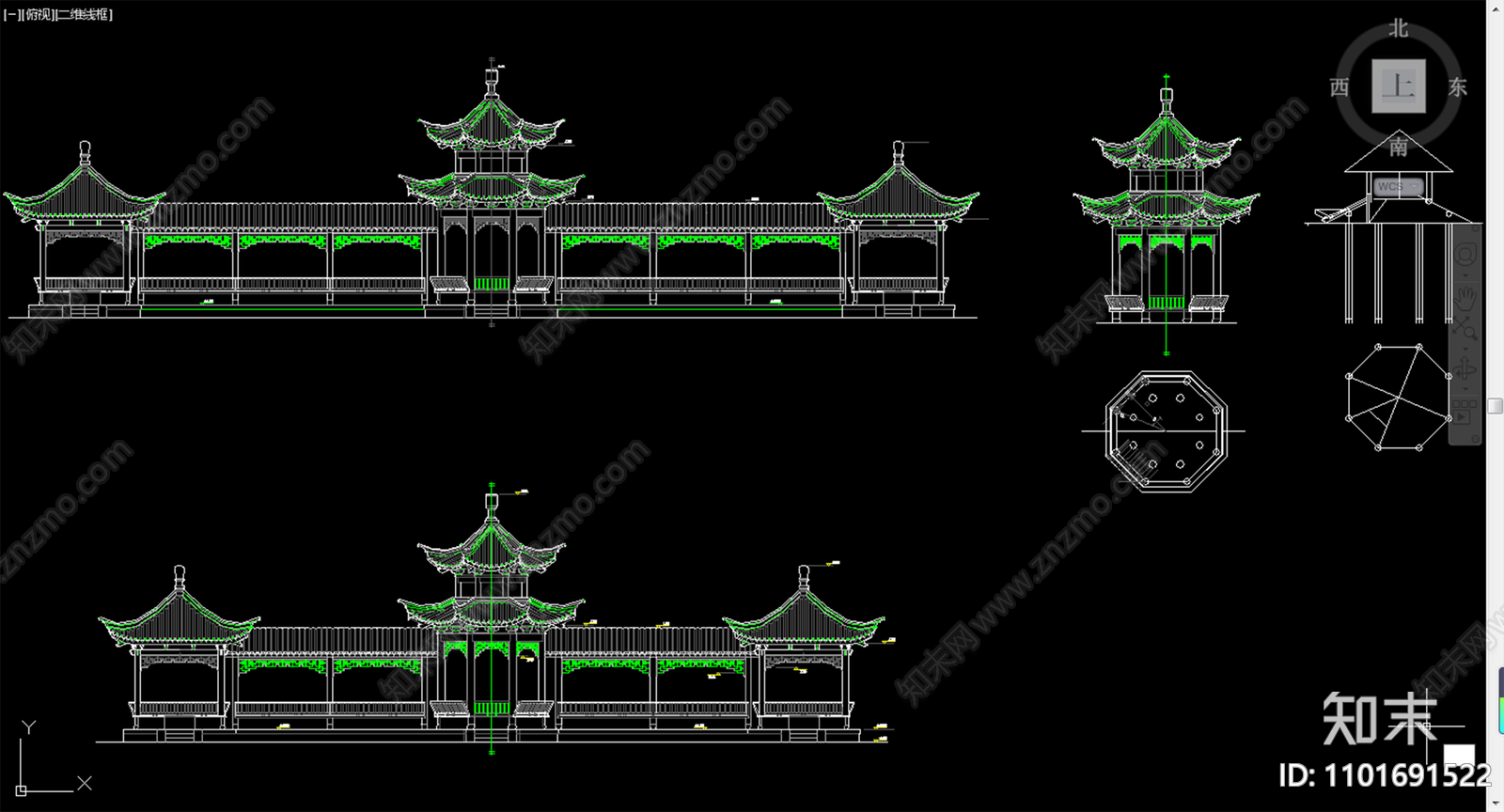 亭子CAD图纸