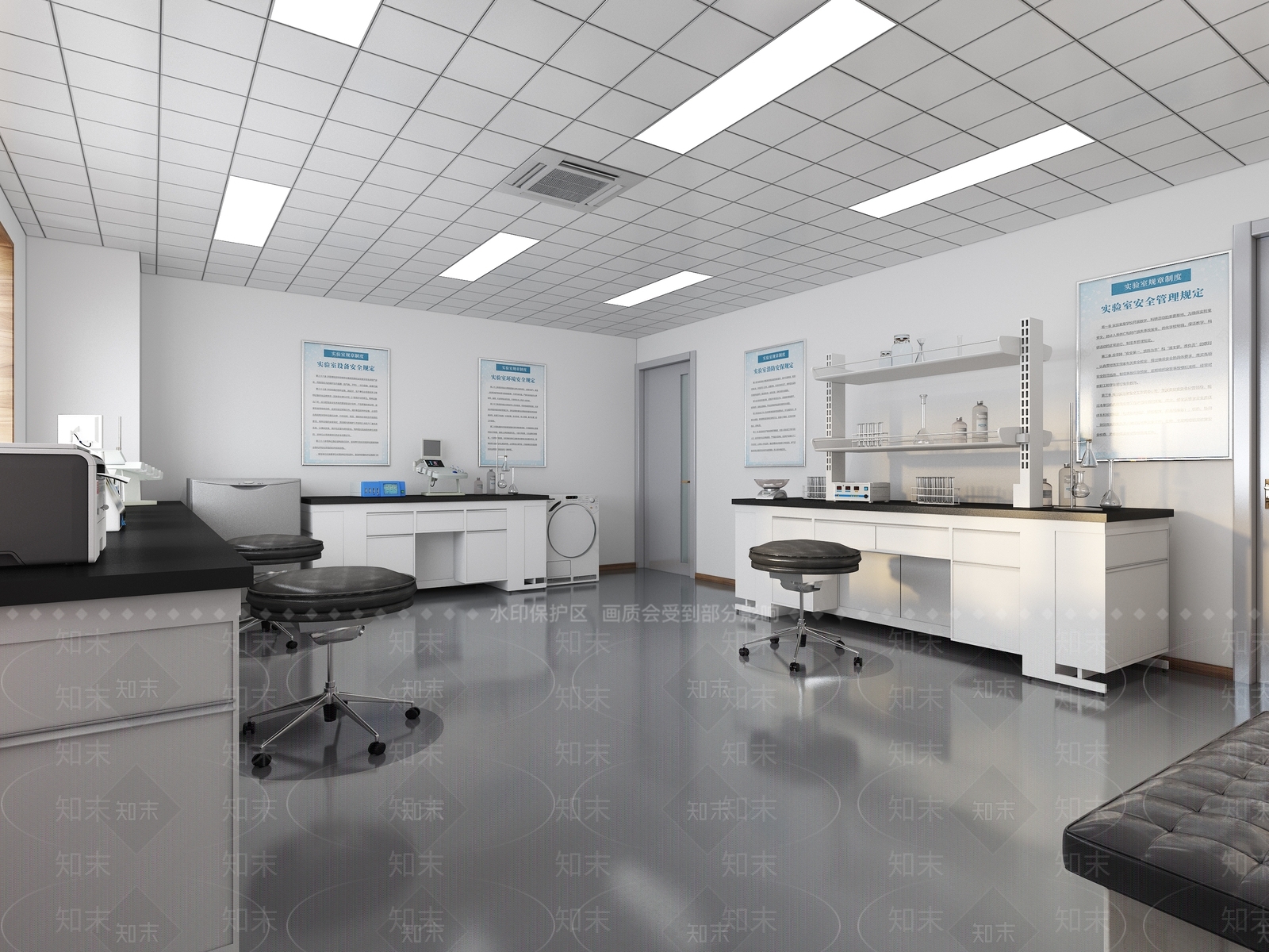 现代医疗器材实验室3D模型下载【ID:1101701245】