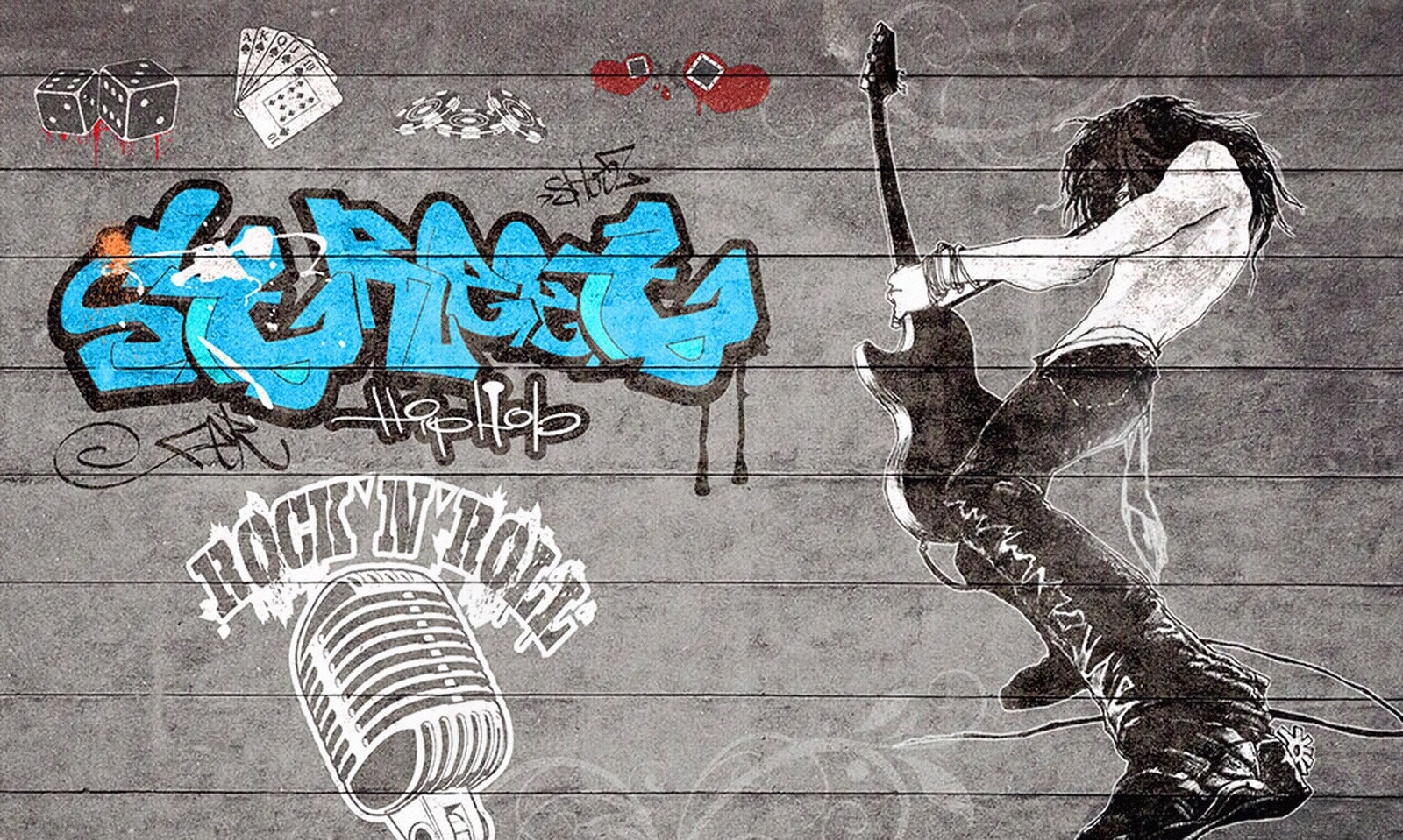 工业风墙绘涂鸦贴图下载【ID:1101711946】