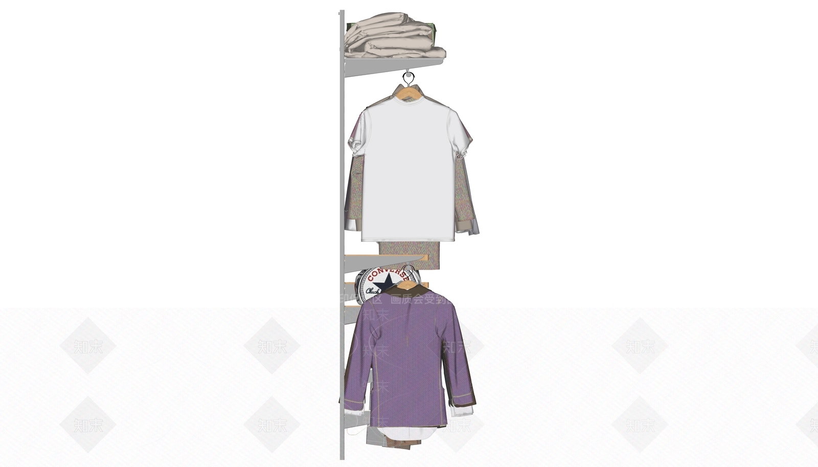 现代服装SU模型下载【ID:1101718460】