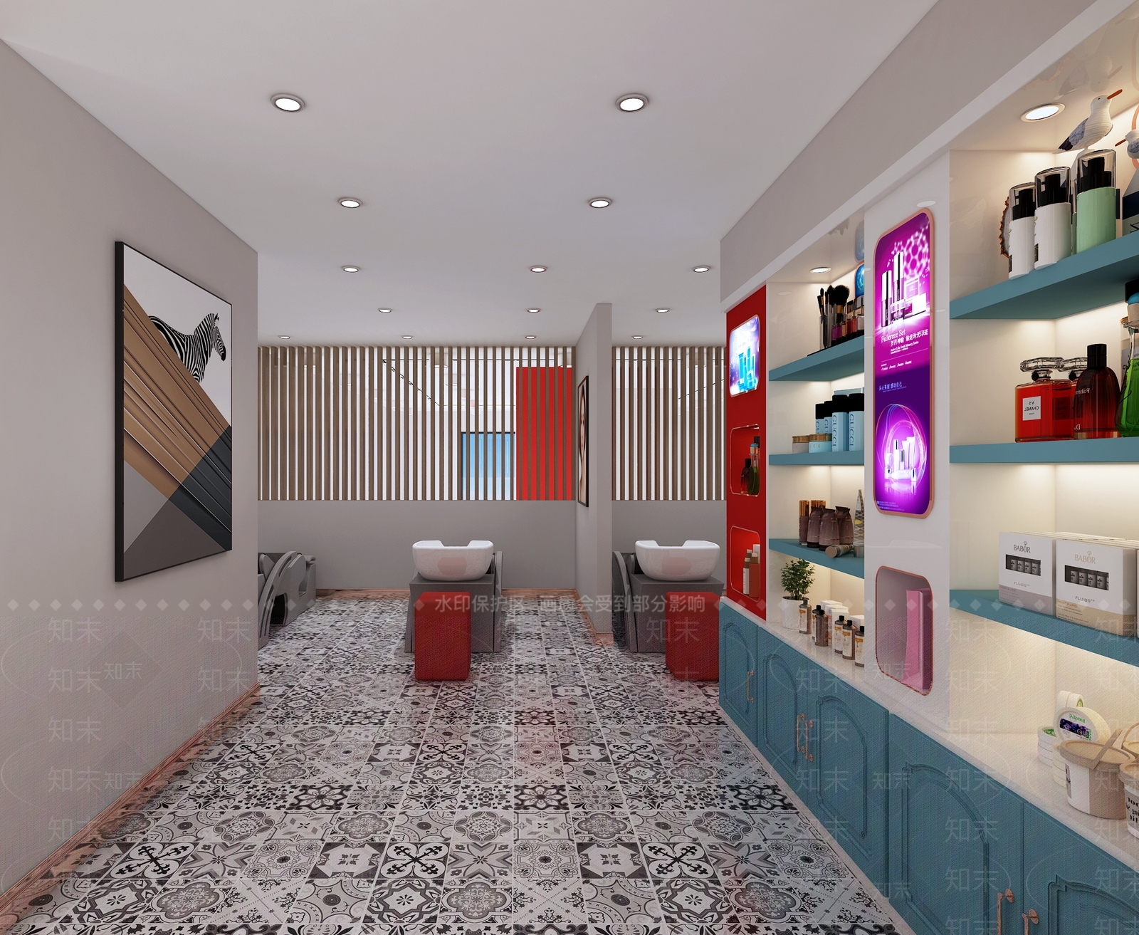 现代理发店3D模型下载【ID:1101721929】