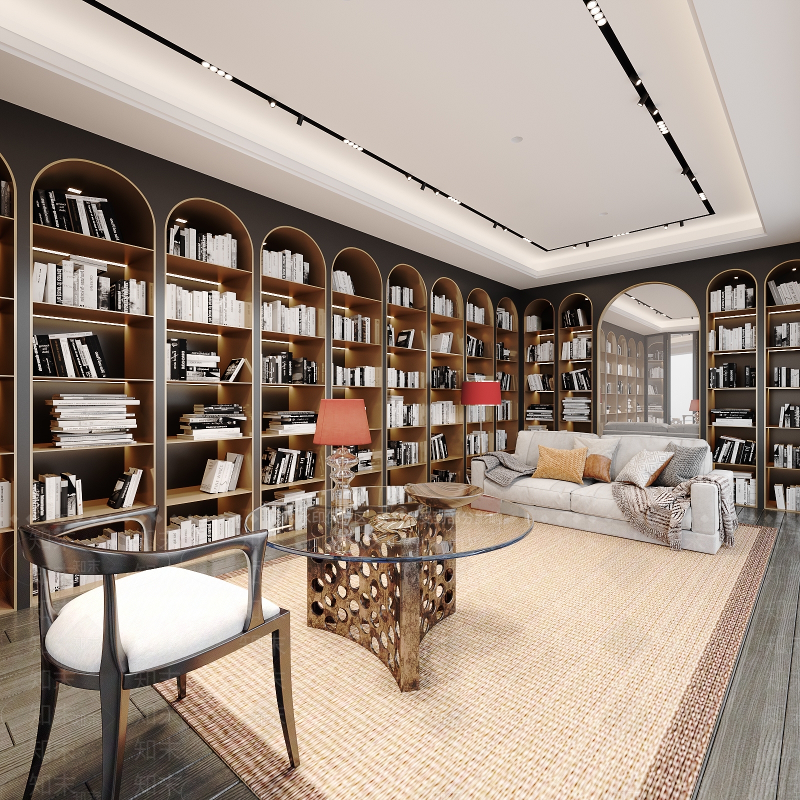 现代书店3D模型下载【ID:1101729050】