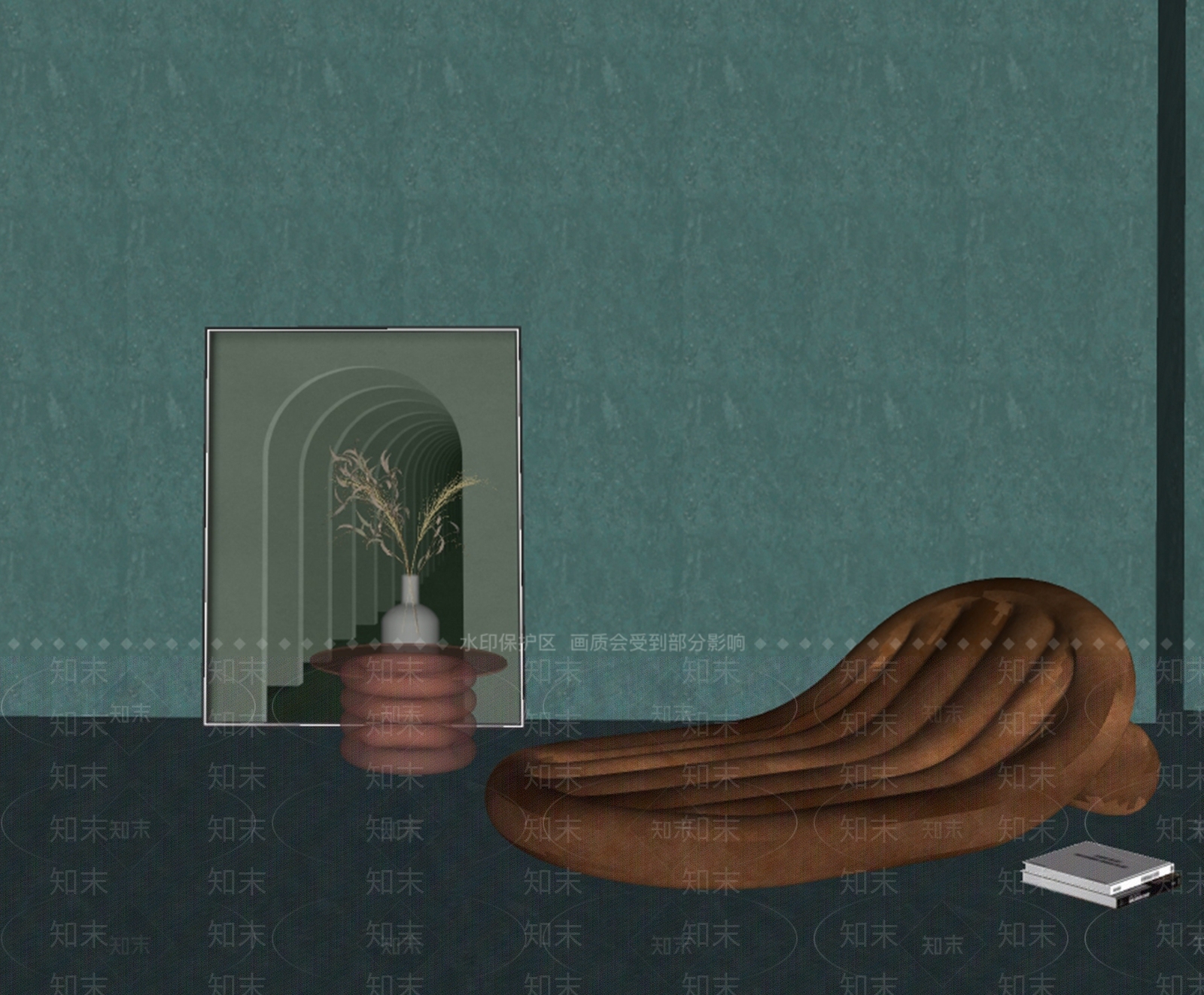 现代躺椅SU模型下载【ID:1101730896】