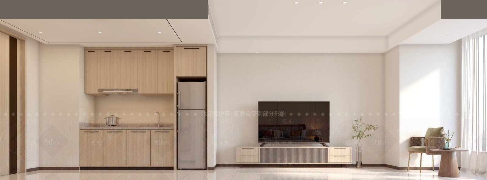 现代单身公寓3D模型下载【ID:1101733449】