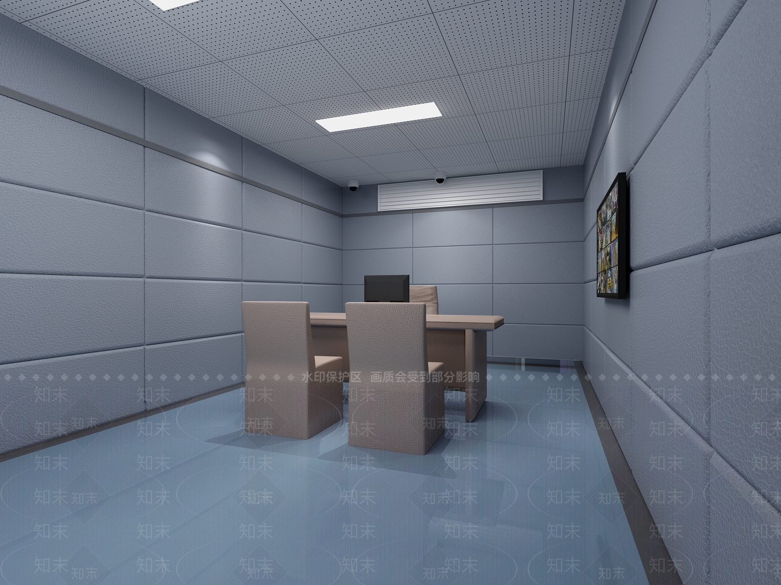 现代指挥控制室3D模型下载【ID:1101734169】