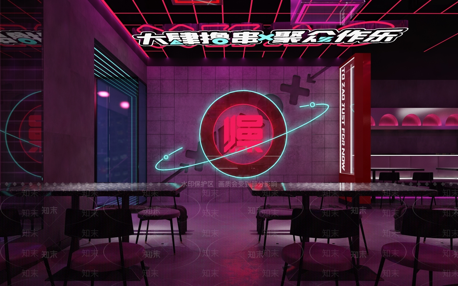 工业风酒吧3D模型下载【ID:1101817636】