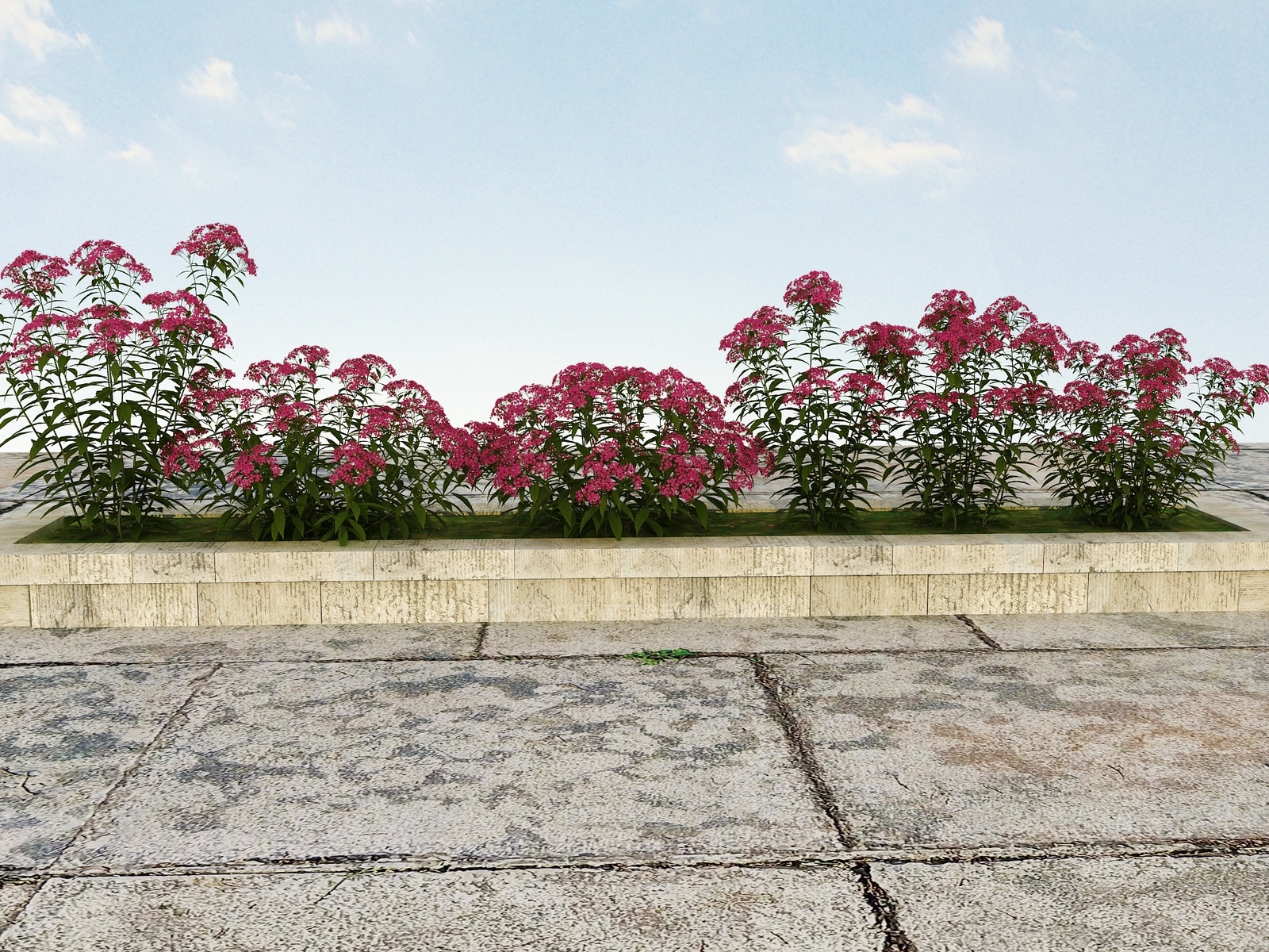 现代花坛花钵3D模型下载【ID:1101738876】