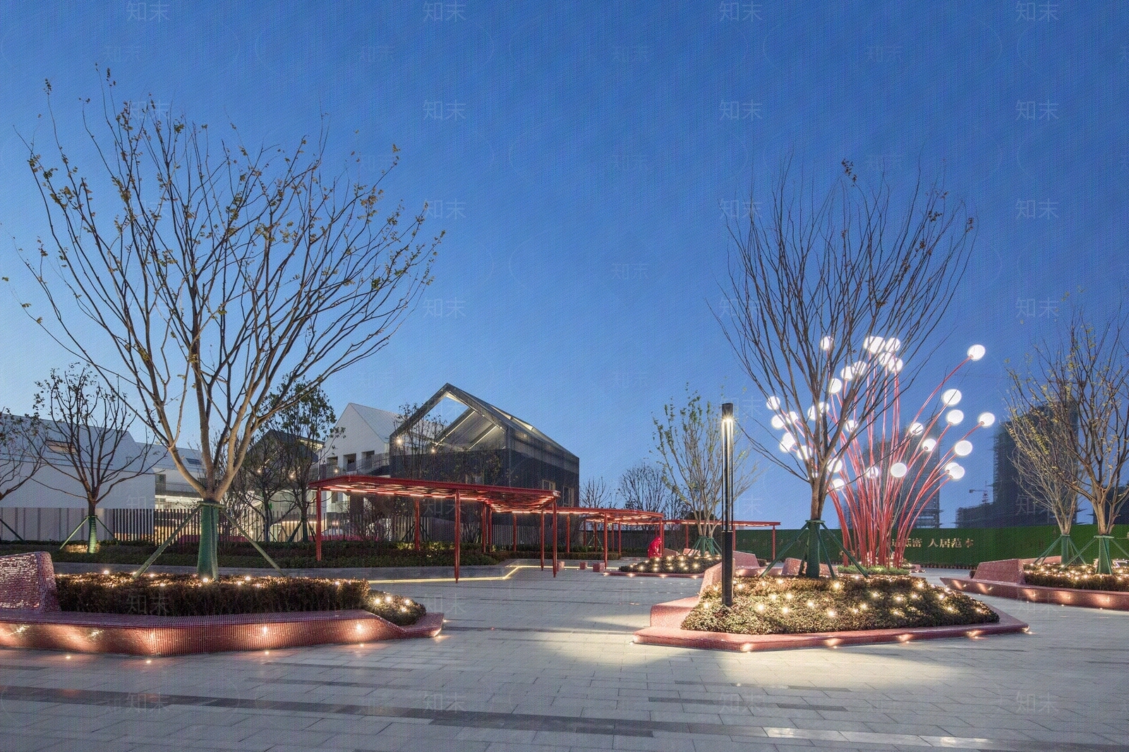 黄昏外景贴图贴图下载【ID:1101767690】