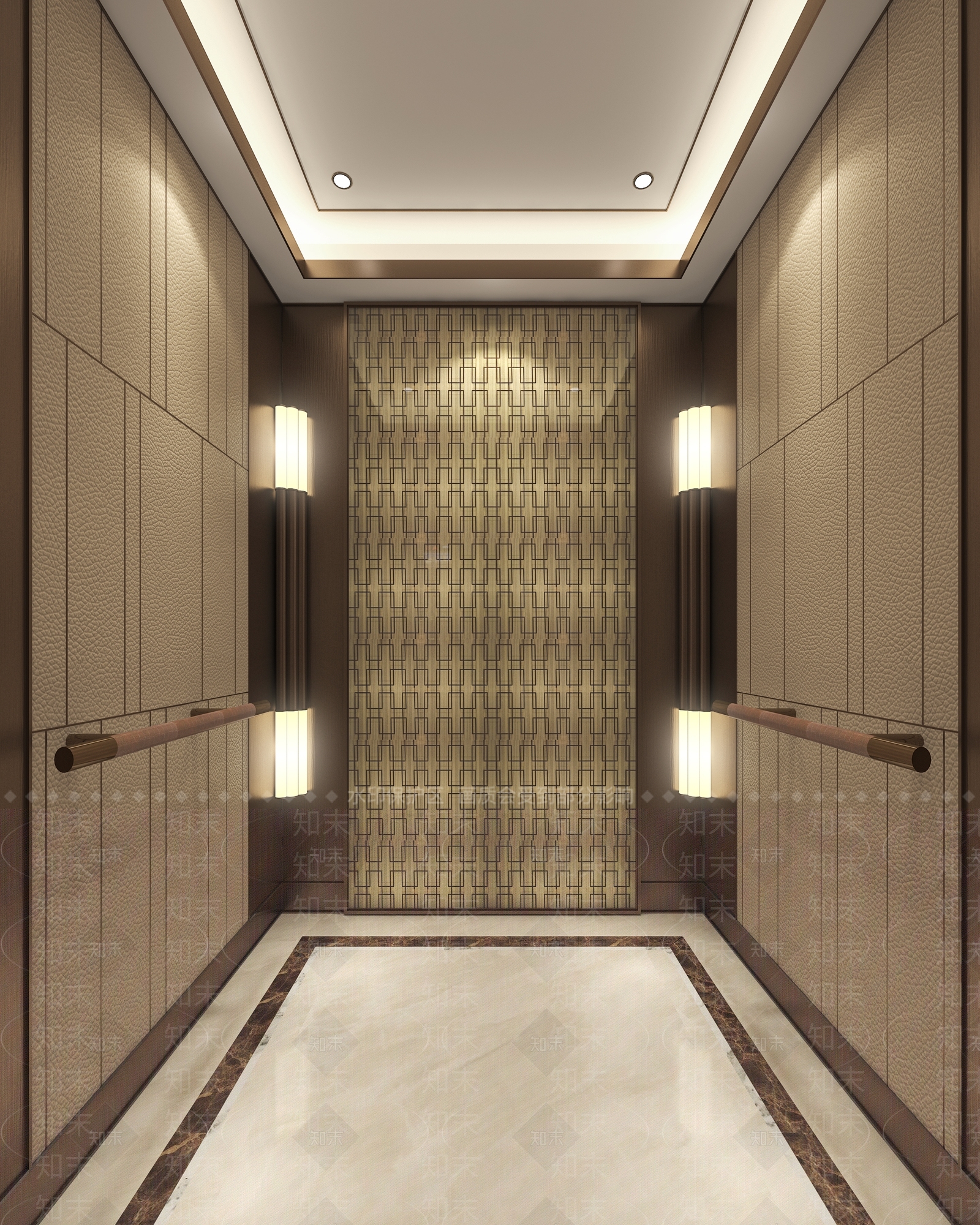 现代公司电梯间3D模型下载【ID:1101770987】