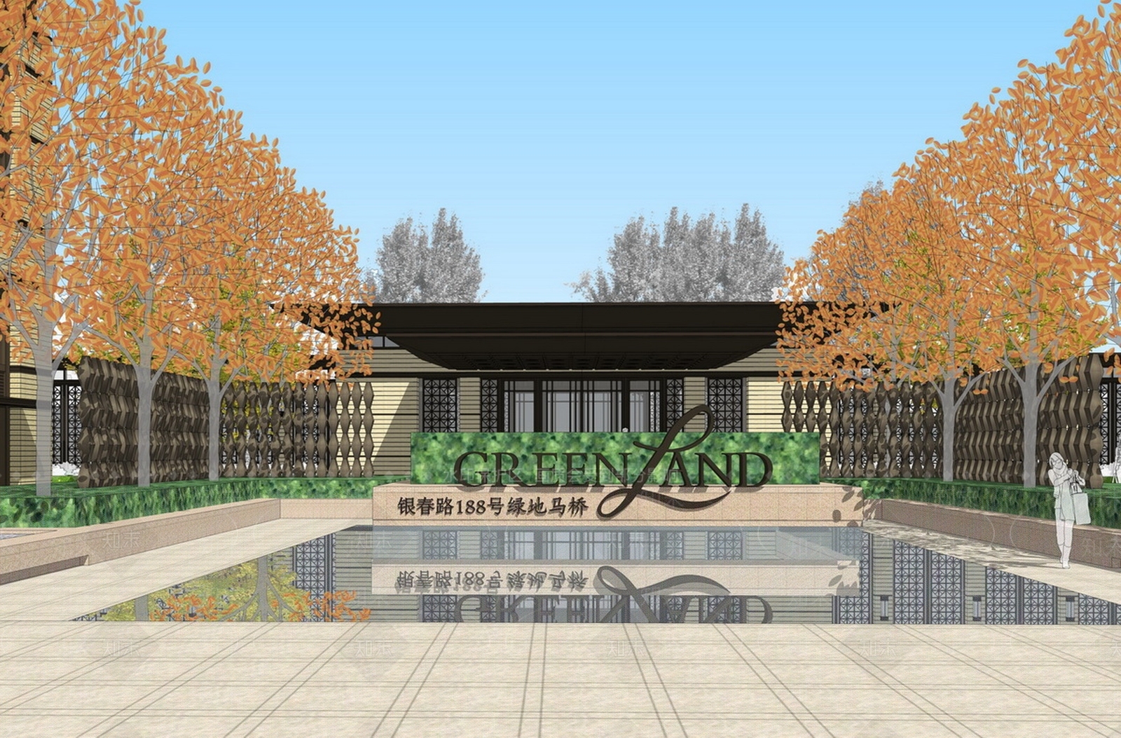 古典小区大门入口SU模型下载【ID:1101777713】