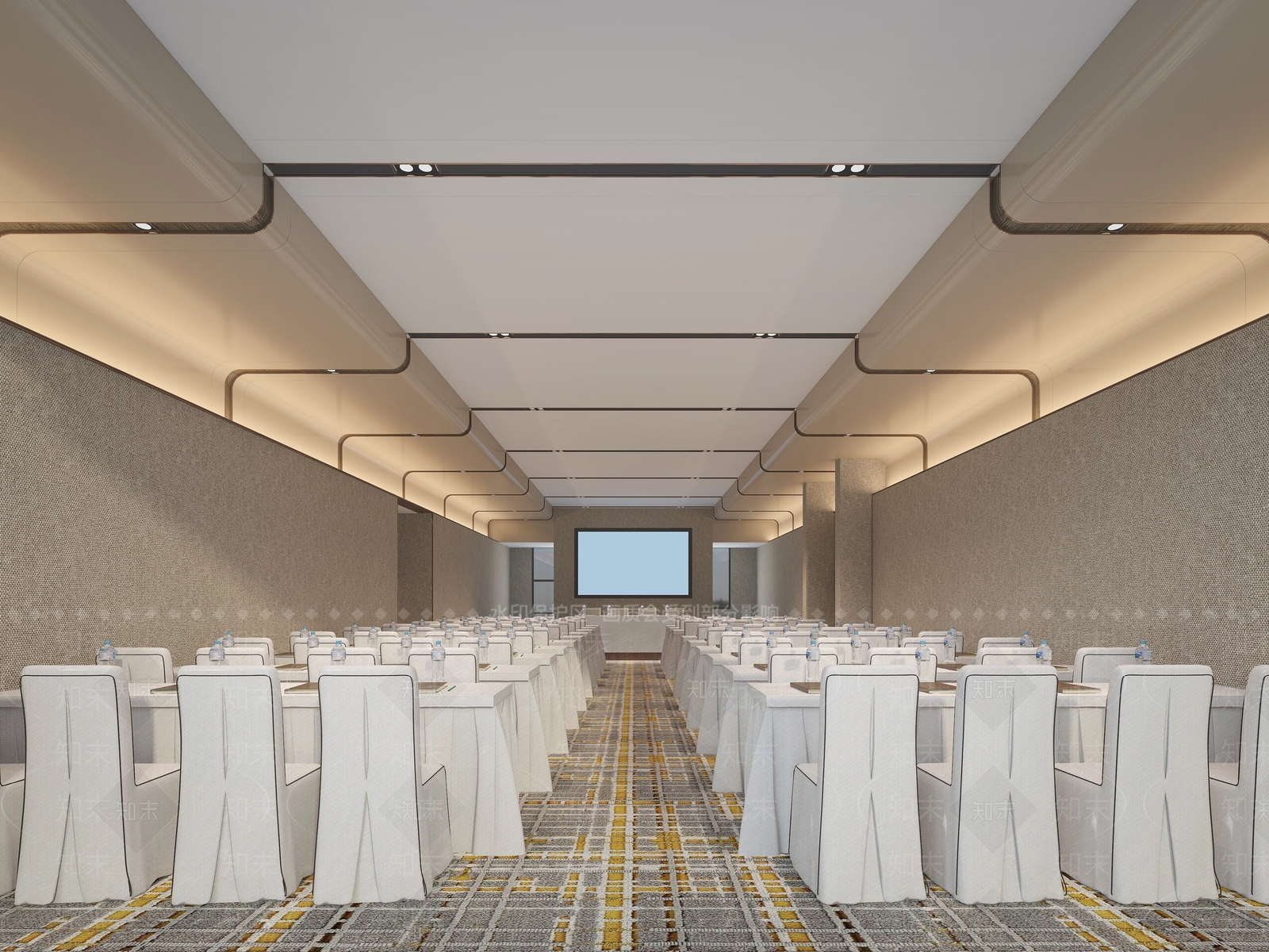 现代报告厅3D模型下载【ID:1101785793】