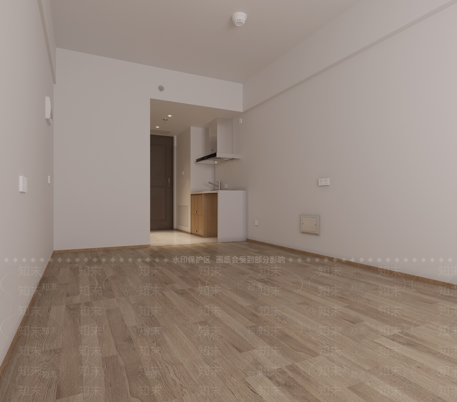 现代单身公寓3D模型下载【ID:1101839546】
