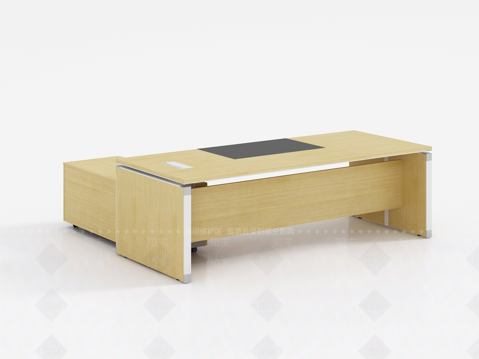 现代办公桌3D模型下载【ID:1101808102】