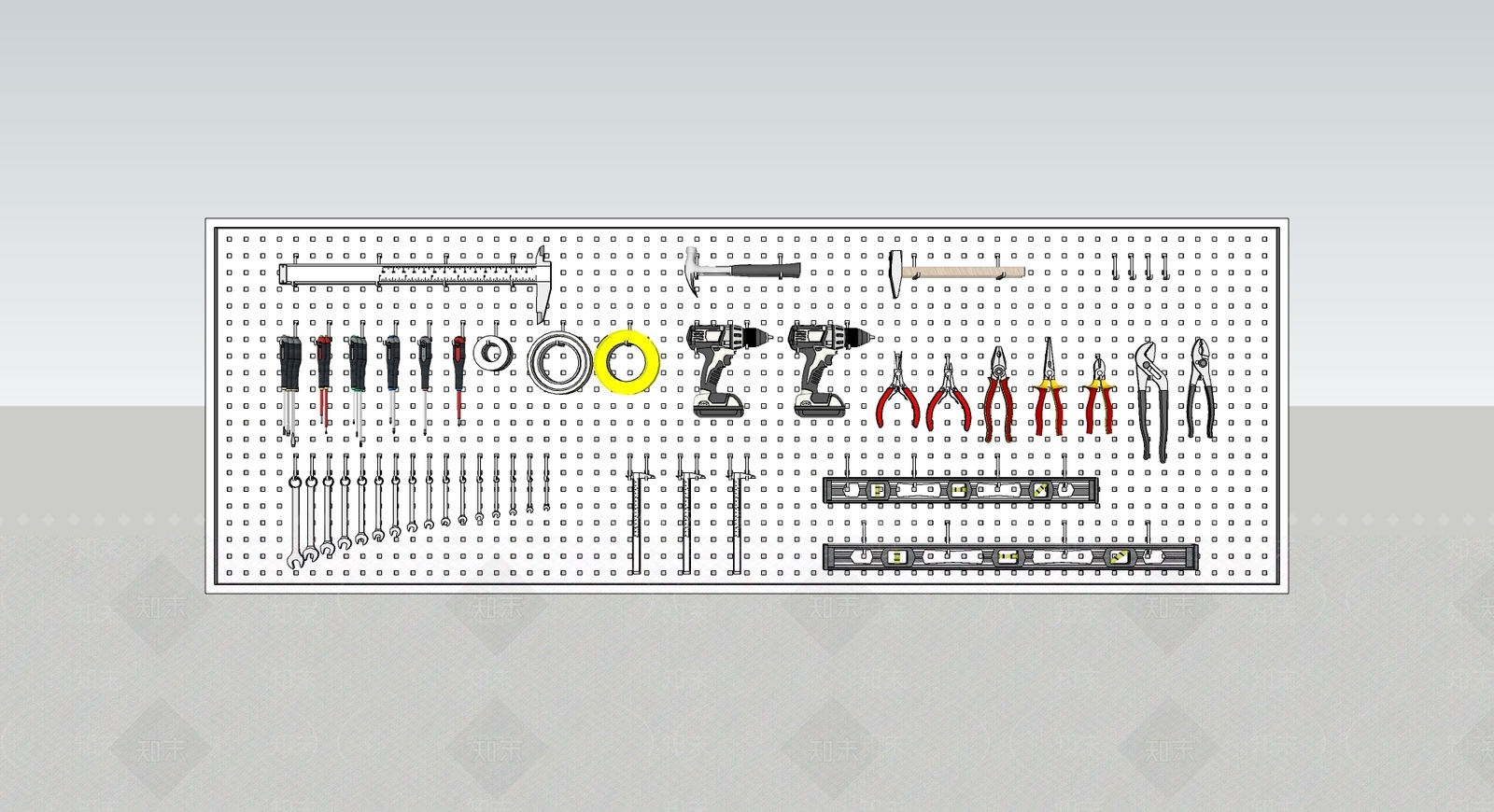 现代工具SU模型下载【ID:1101848213】