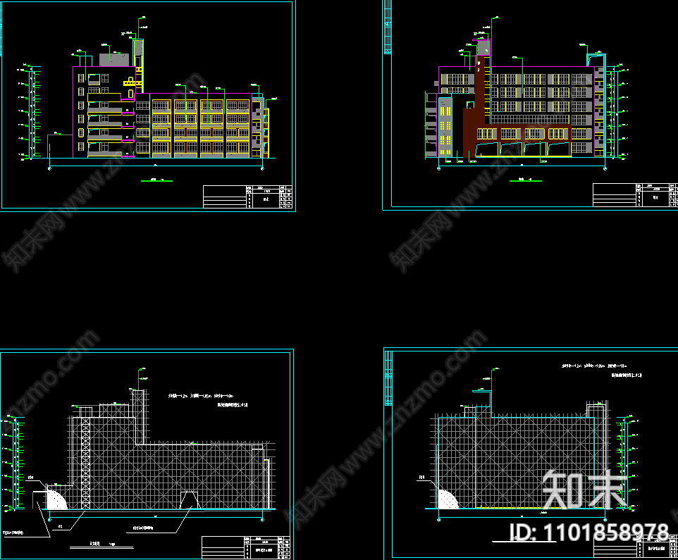 建筑工程脚手架施工设计说明施工图下载【ID:1101858978】