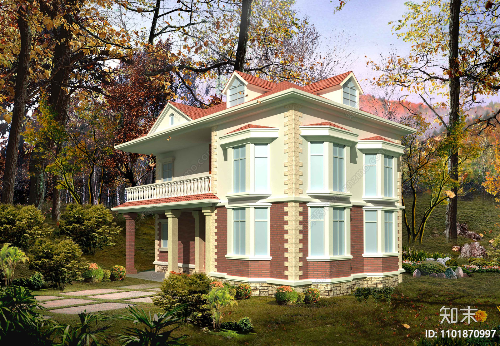 国外大师设计大别墅施工图下载【ID:1101870997】