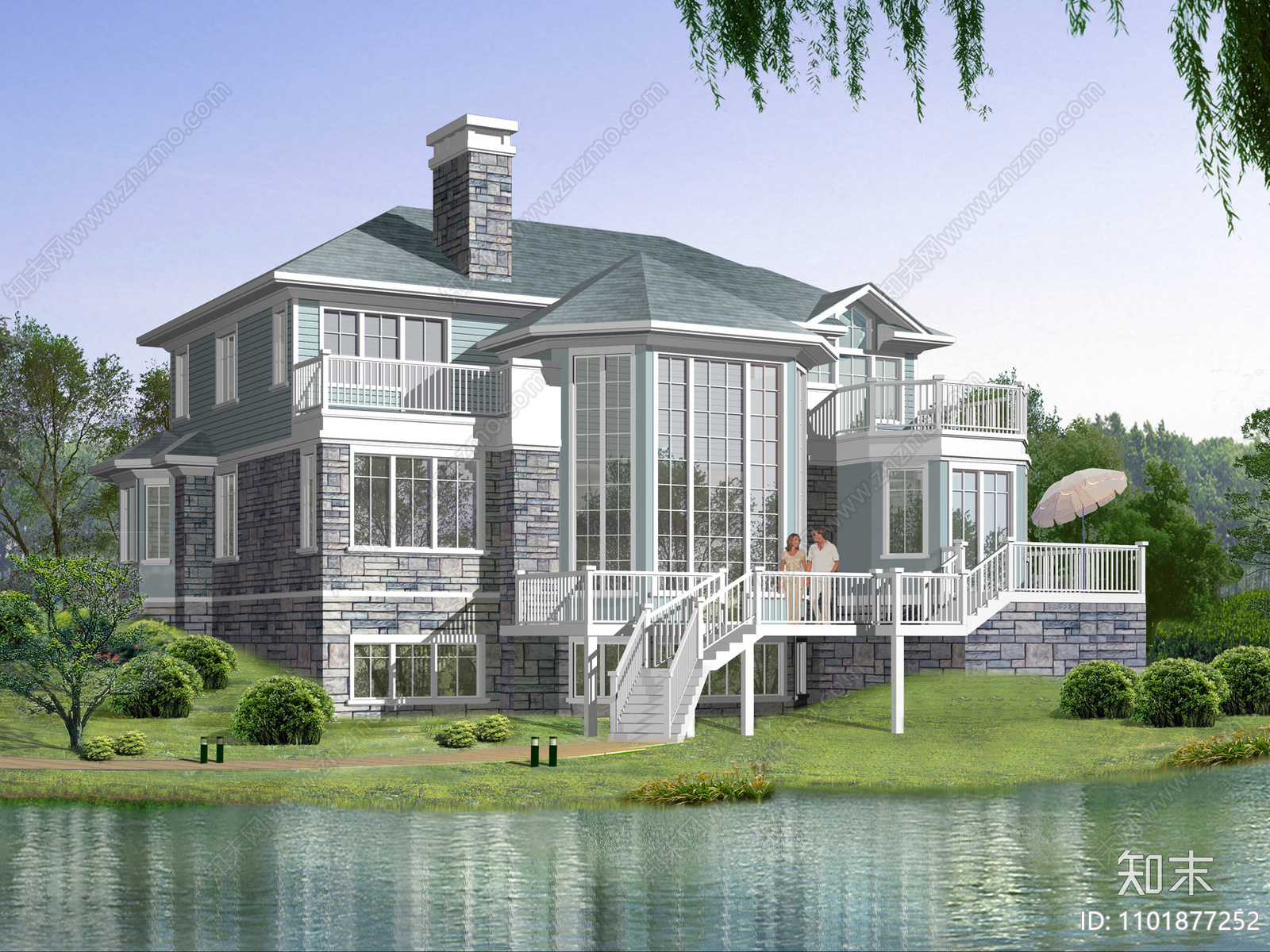 国外大师设计大别墅施工图下载【ID:1101877252】