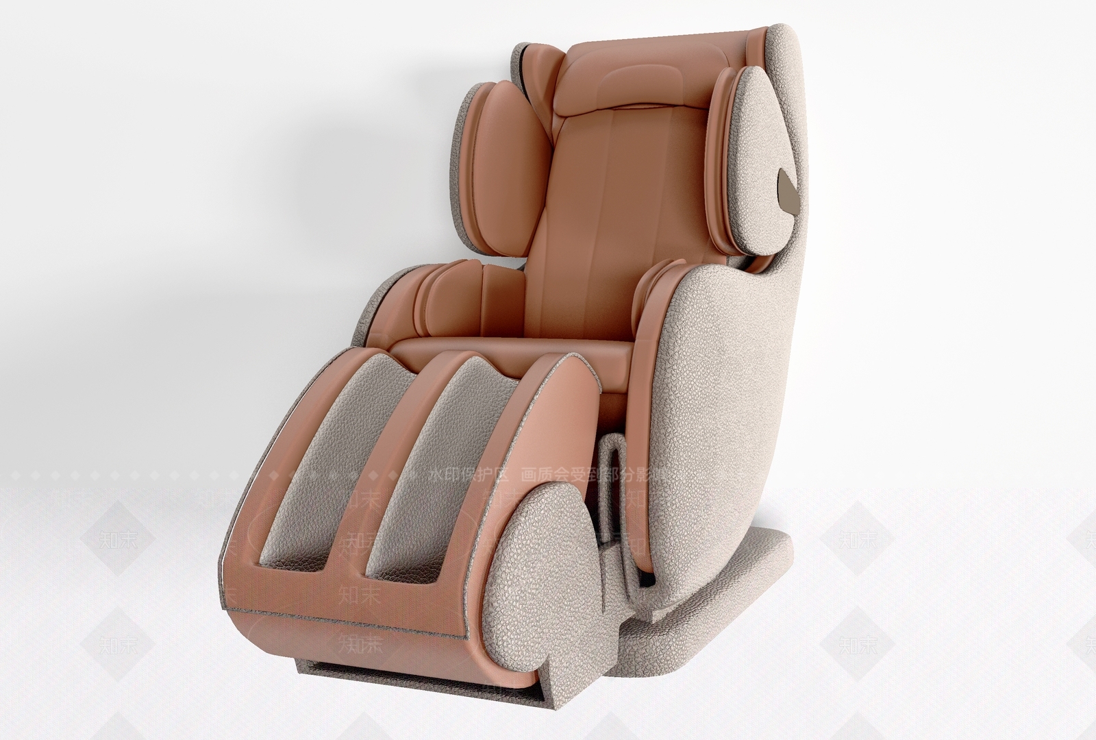 现代按摩椅3D模型下载【ID:1101877471】
