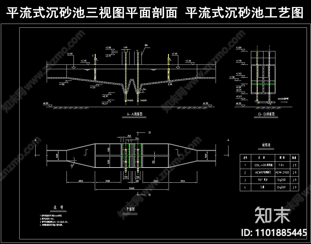 沉砂池标准图集沉沙池图片