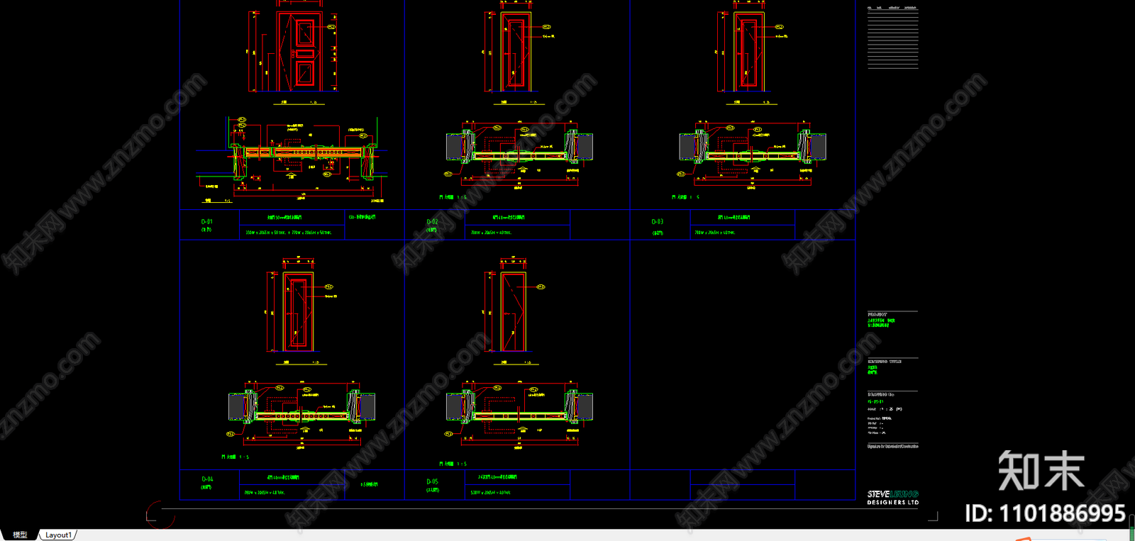 上海東方曼克施工图下载【ID:1101886995】