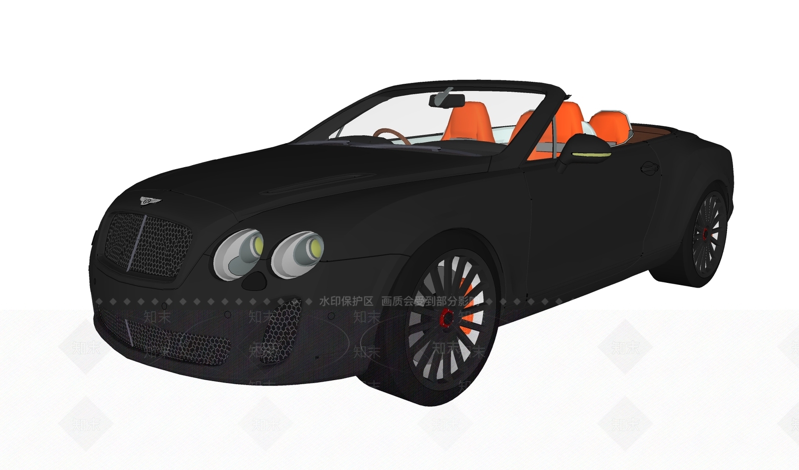 现代宾利汽车SU模型下载【ID:1101927793】