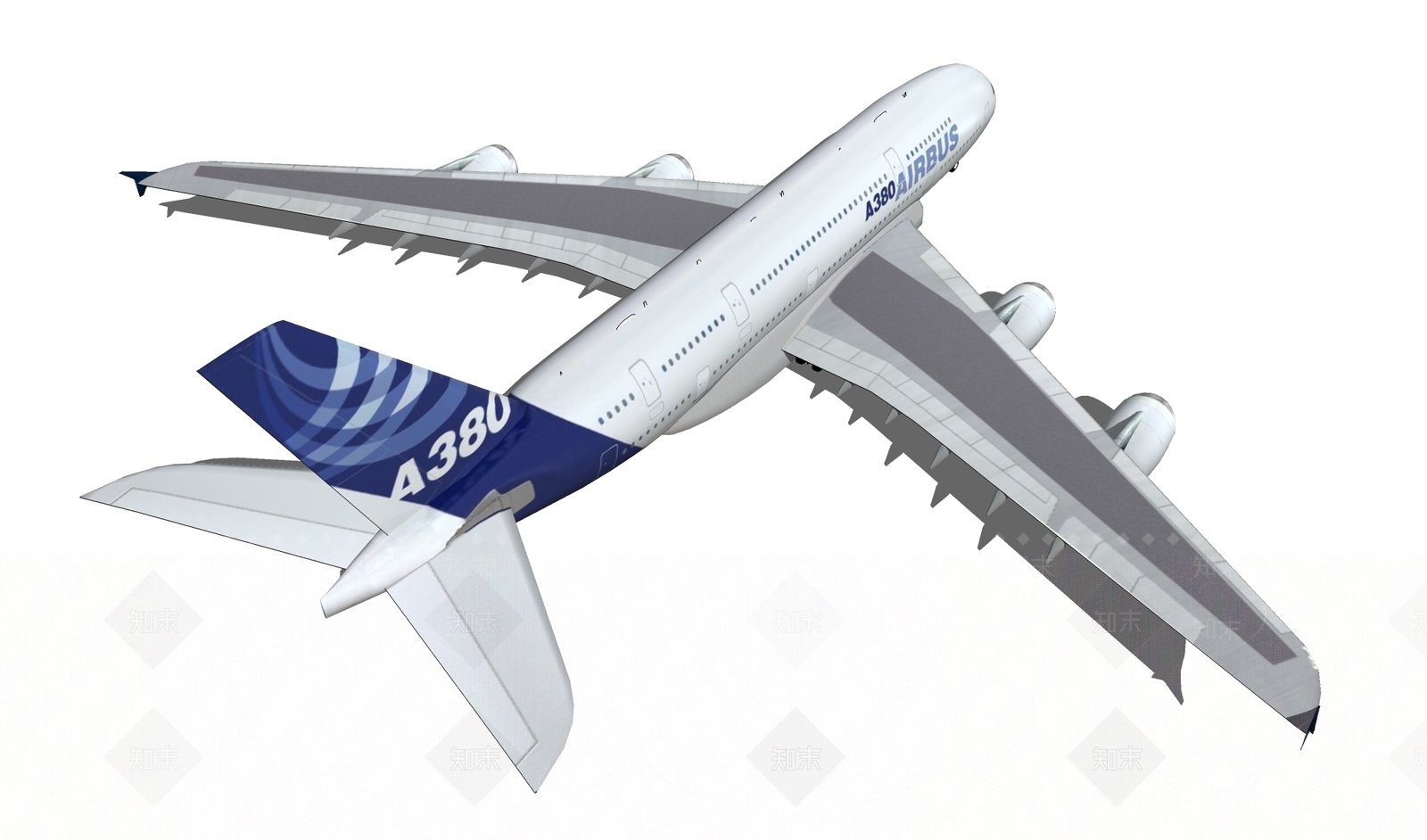 现代航空SU模型下载【ID:1101916198】