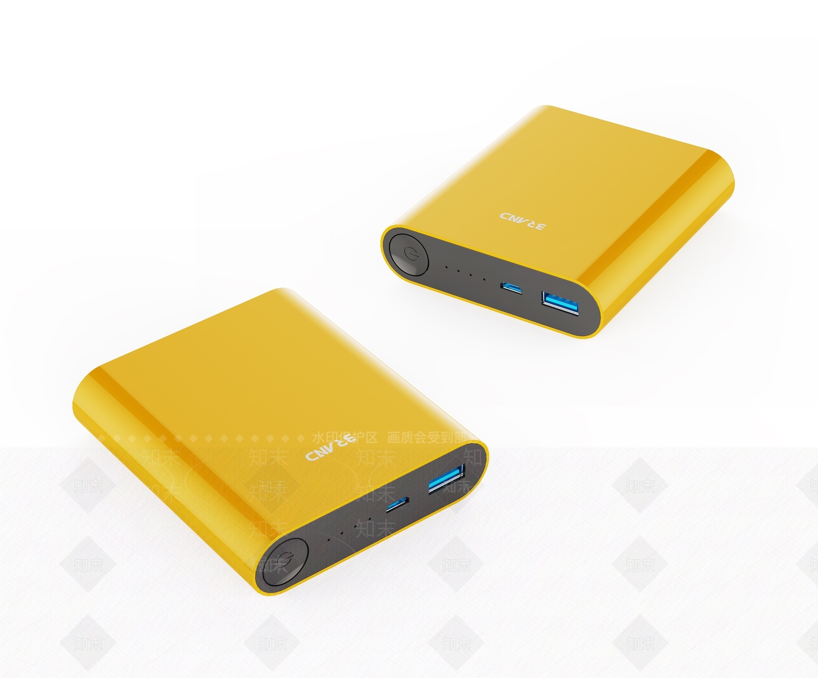 现代手机充电宝3D模型下载【ID:1101930241】