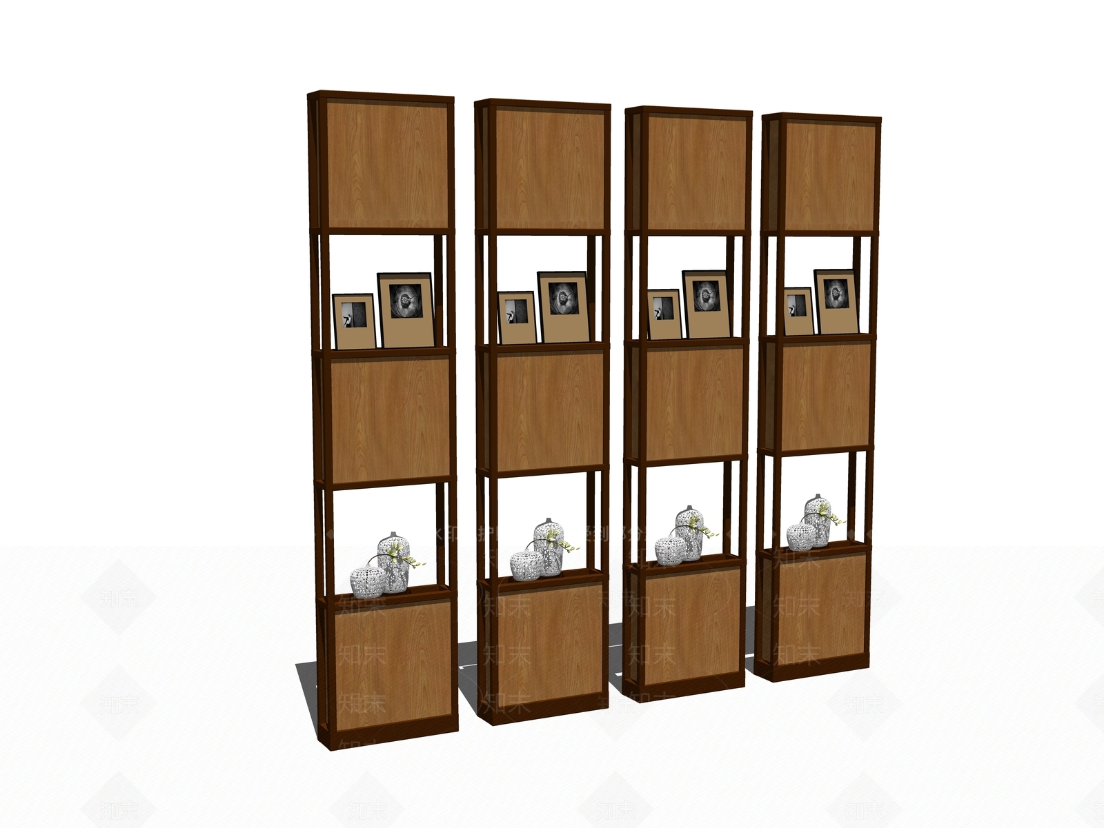 现代面包展示架SU模型下载【ID:1101938565】