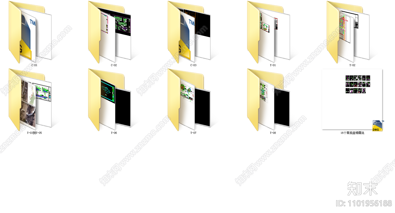 27个异形座椅施工图下载【ID:1101956188】