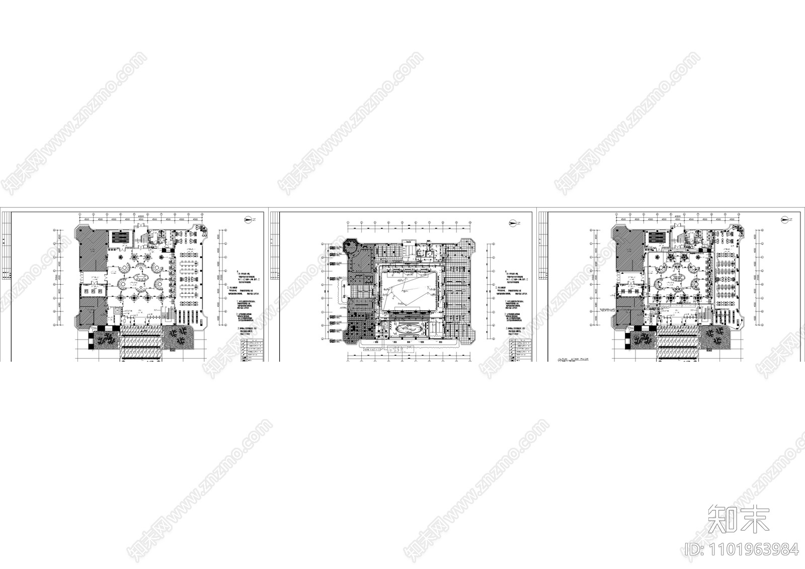 中大图书馆整栋强电平面图cad施工图下载【ID:1101963984】