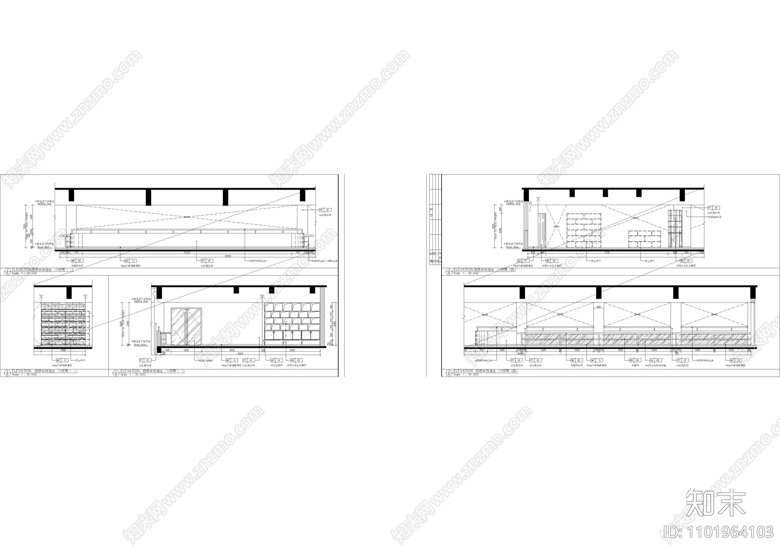 学习讨论室立图施工图下载【ID:1101964103】