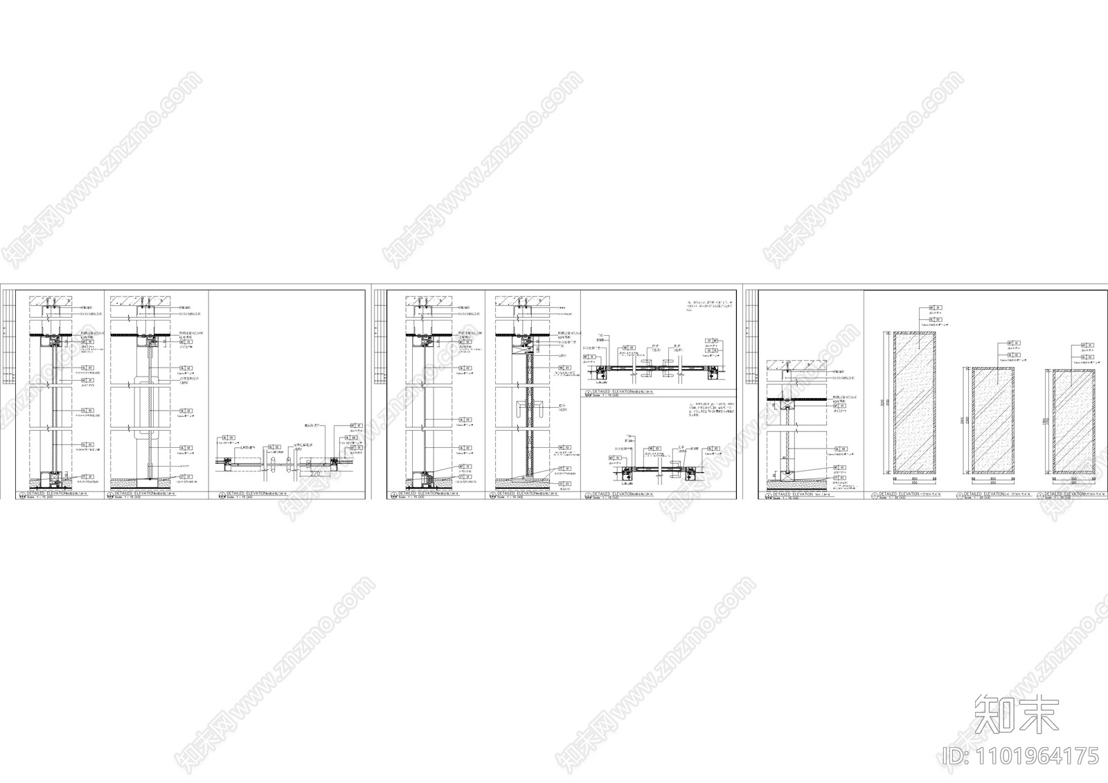玻璃幕墙大样图施工图下载【ID:1101964175】