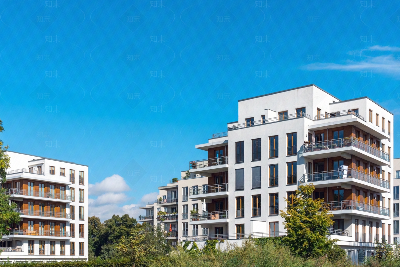 小区住宅建筑窗景图贴图下载【ID:1101969282】