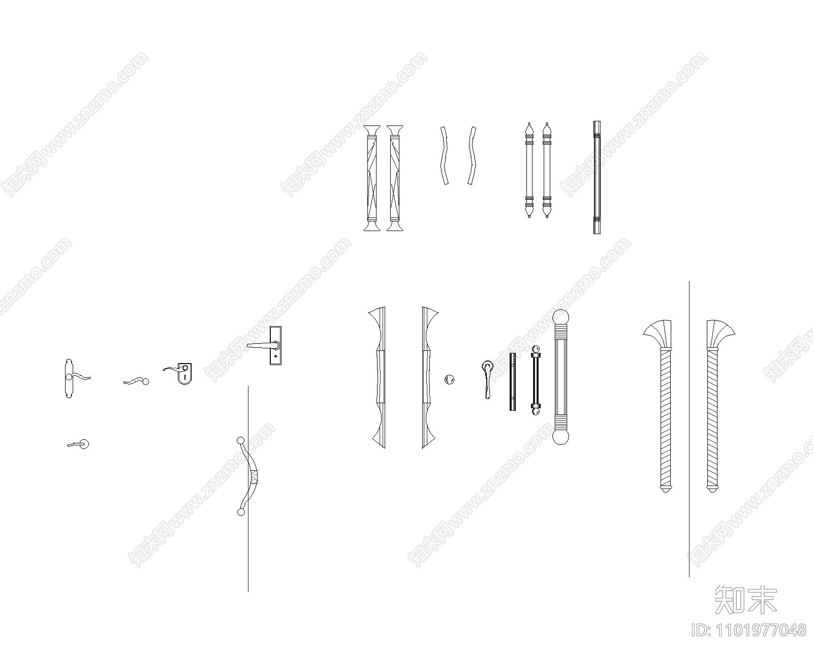 楼梯施工图下载【ID:1101977048】