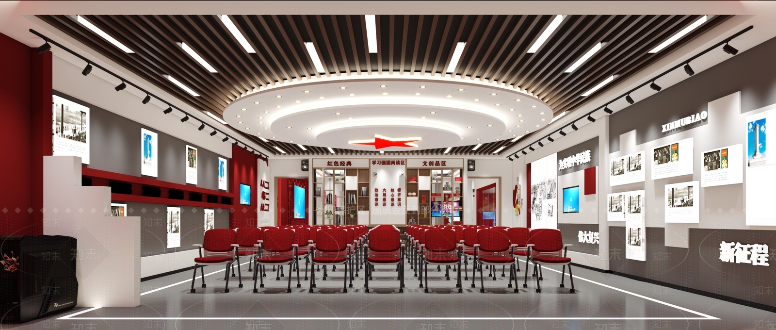 现代活动中心3D模型下载【ID:1102000415】