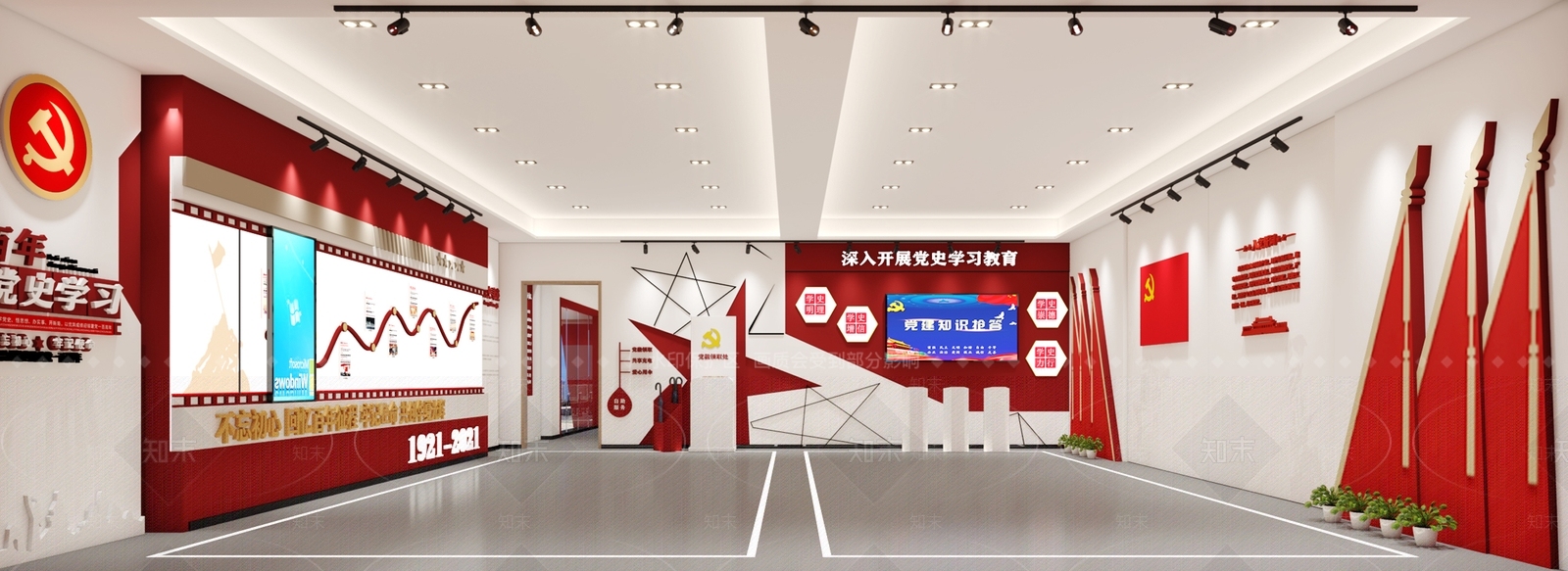 现代活动中心3D模型下载【ID:1102000506】