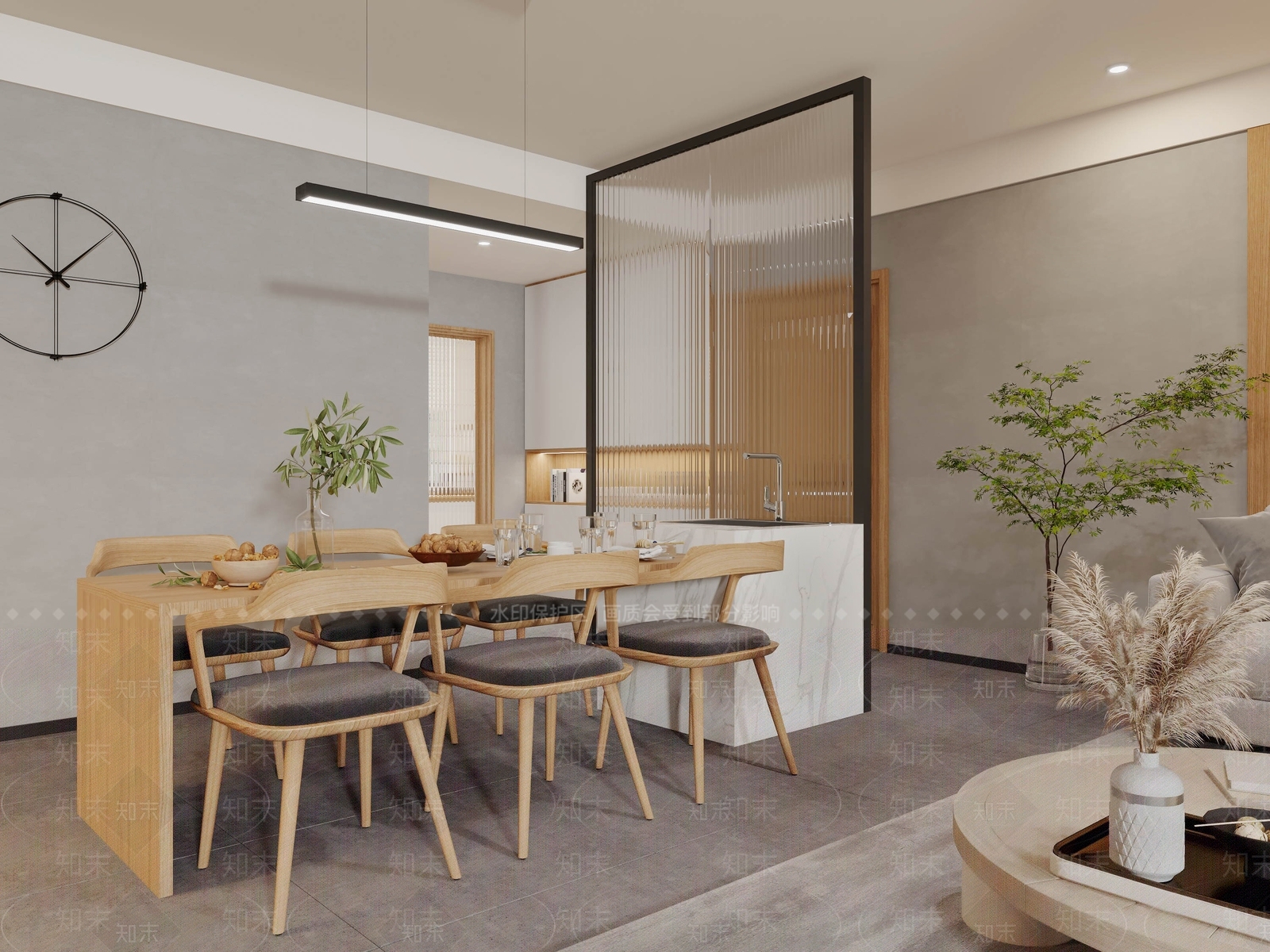 北欧单身公寓3D模型下载【ID:1102006324】