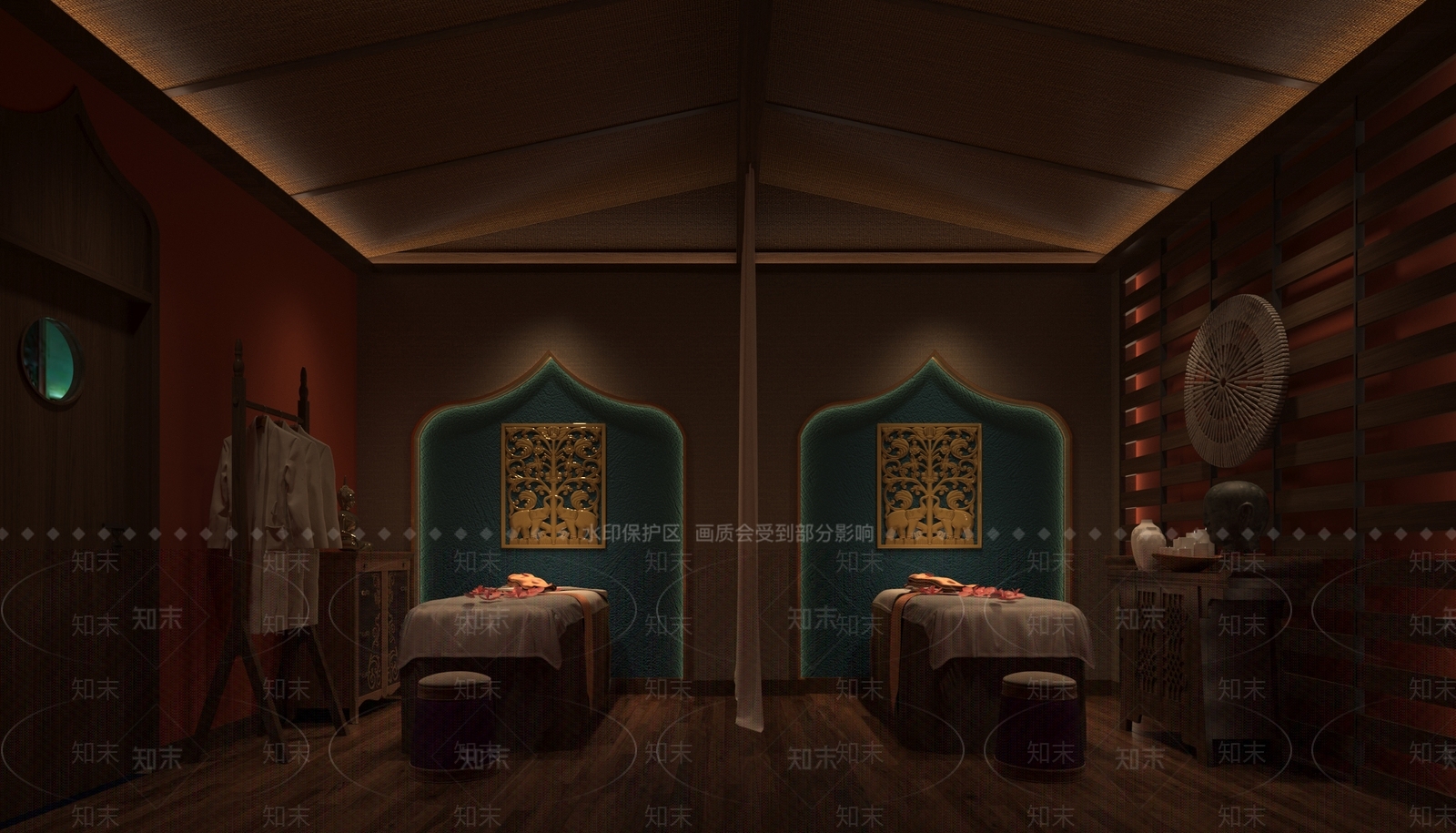 东南亚足浴会所3D模型下载【ID:1102014783】