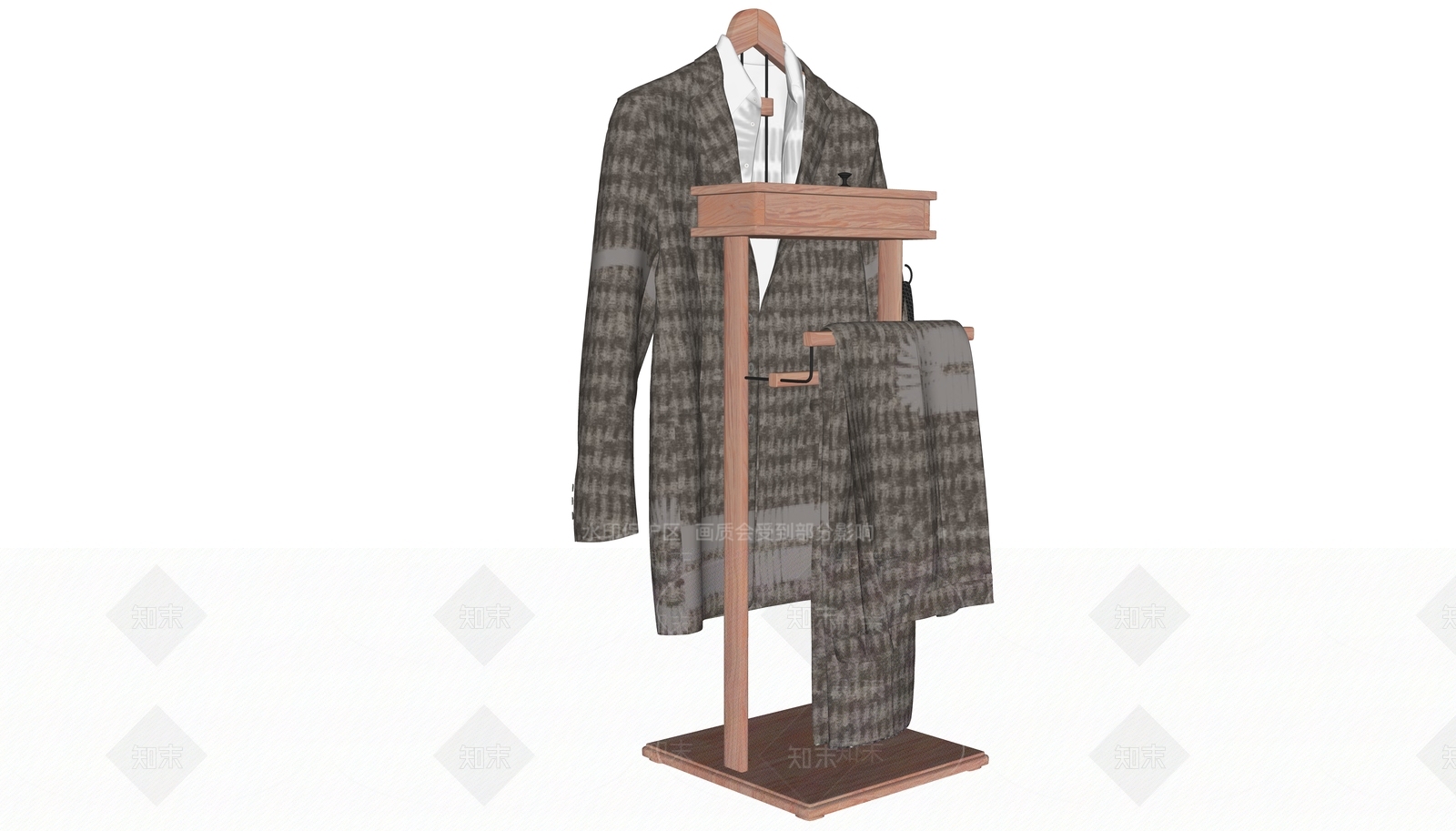 现代服装SU模型下载【ID:1102016437】