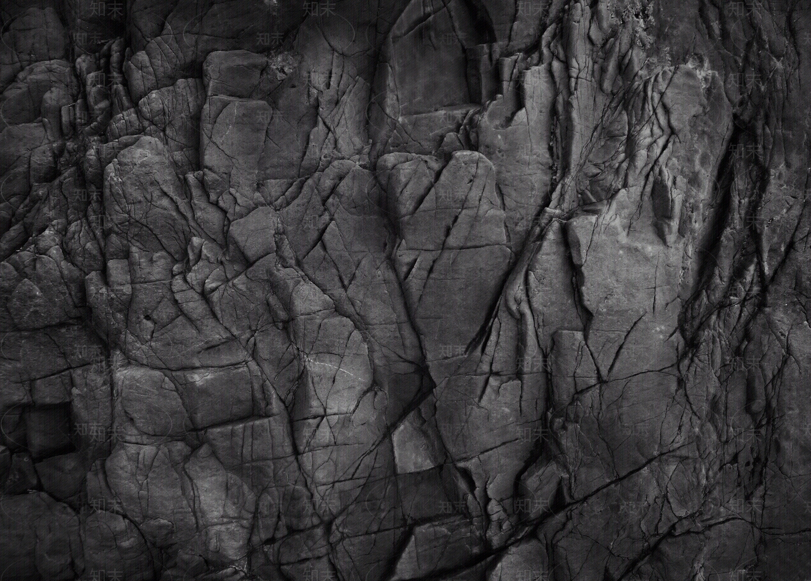 黑色岩石背景纹理贴图下载【ID:1102038926】