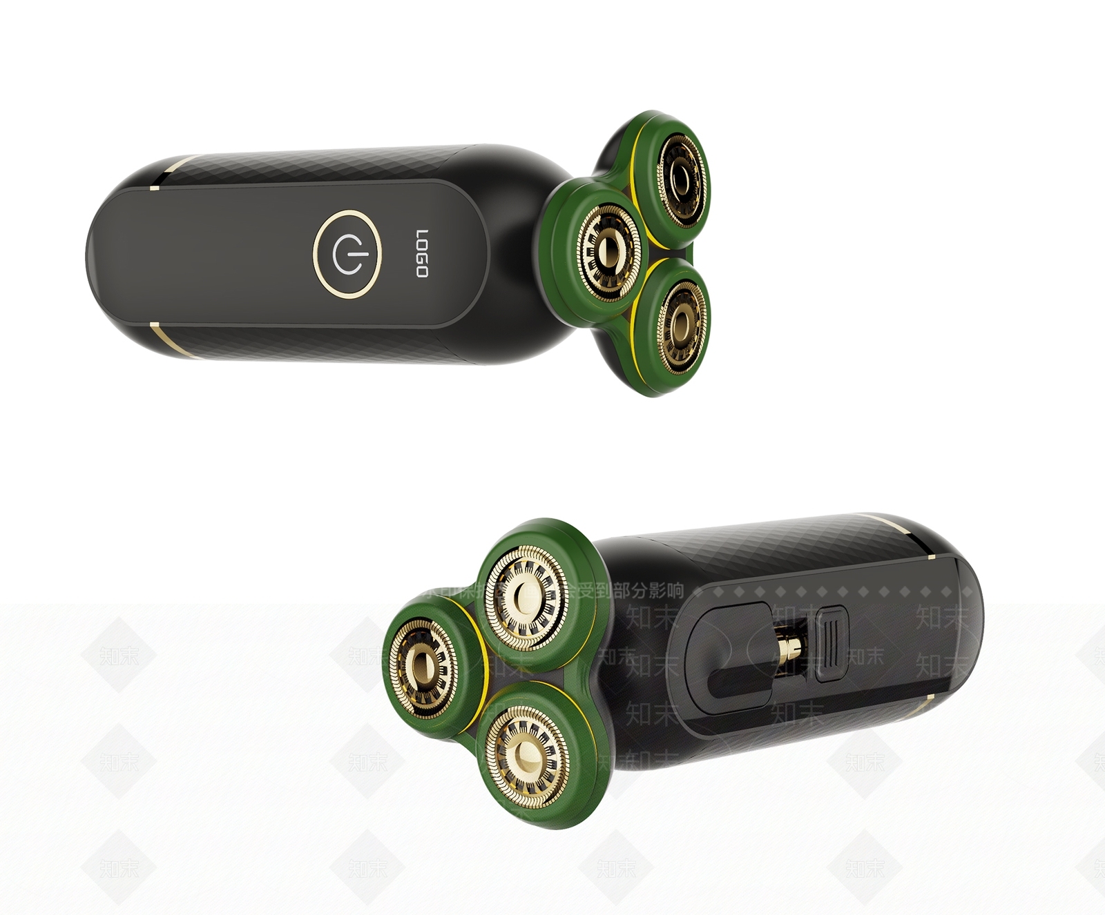 现代剃须刀3D模型下载【ID:1102059318】