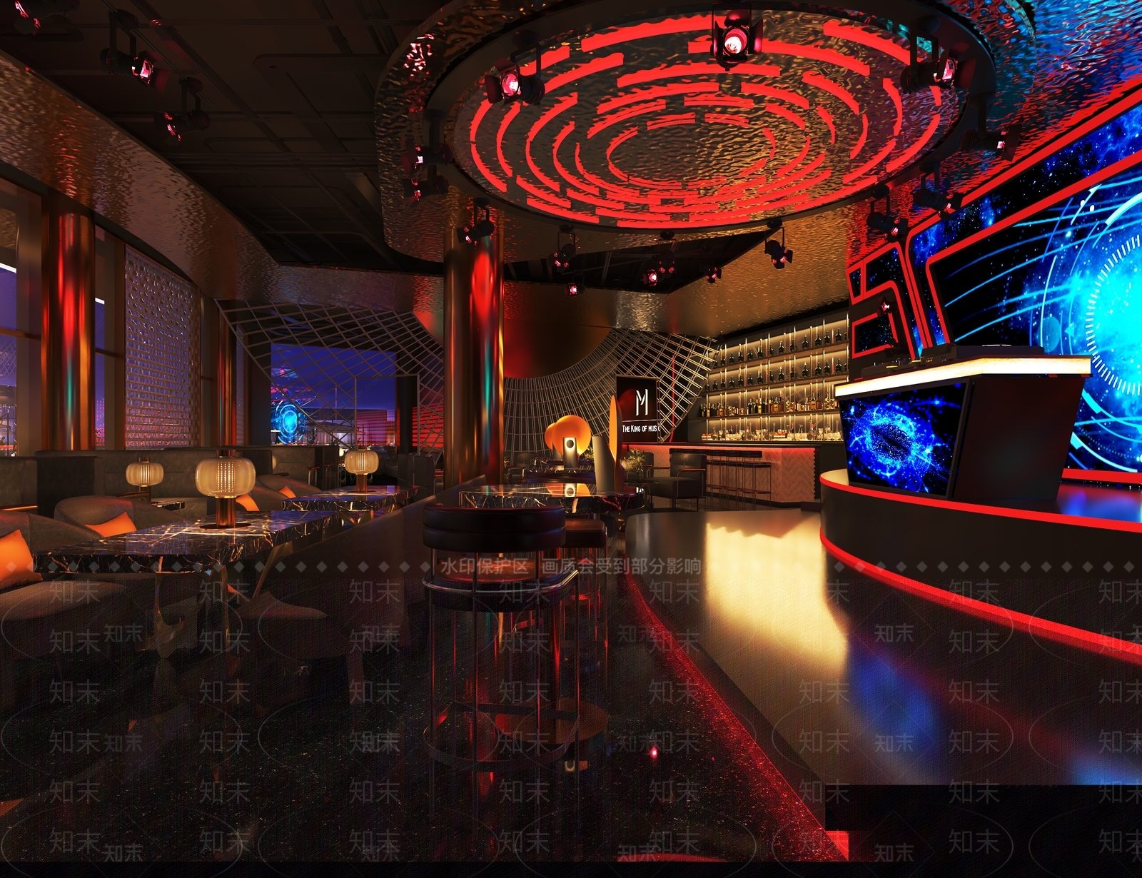现代酒吧3D模型下载【ID:1102087928】