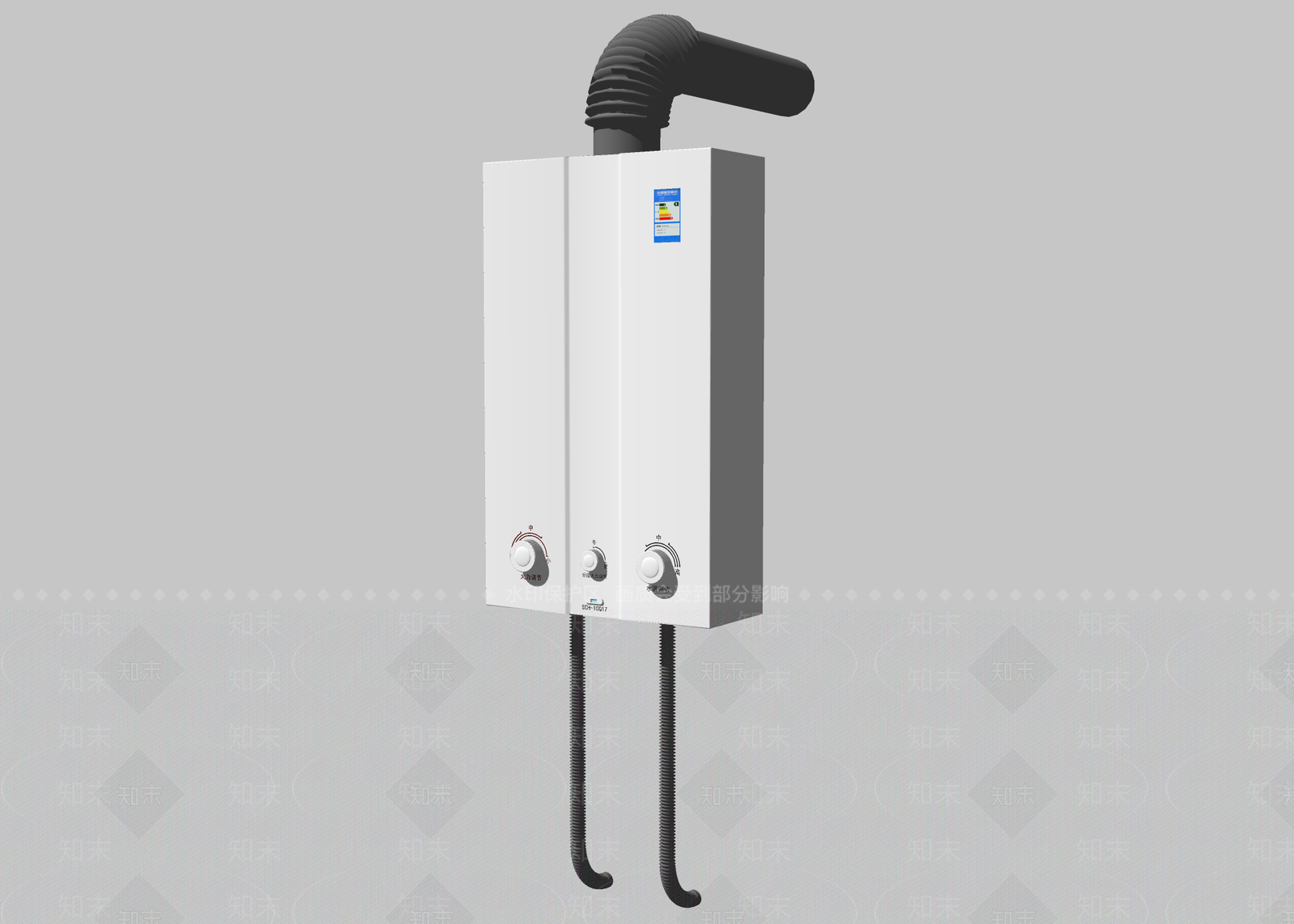 现代热水器SU模型下载【ID:1102097761】