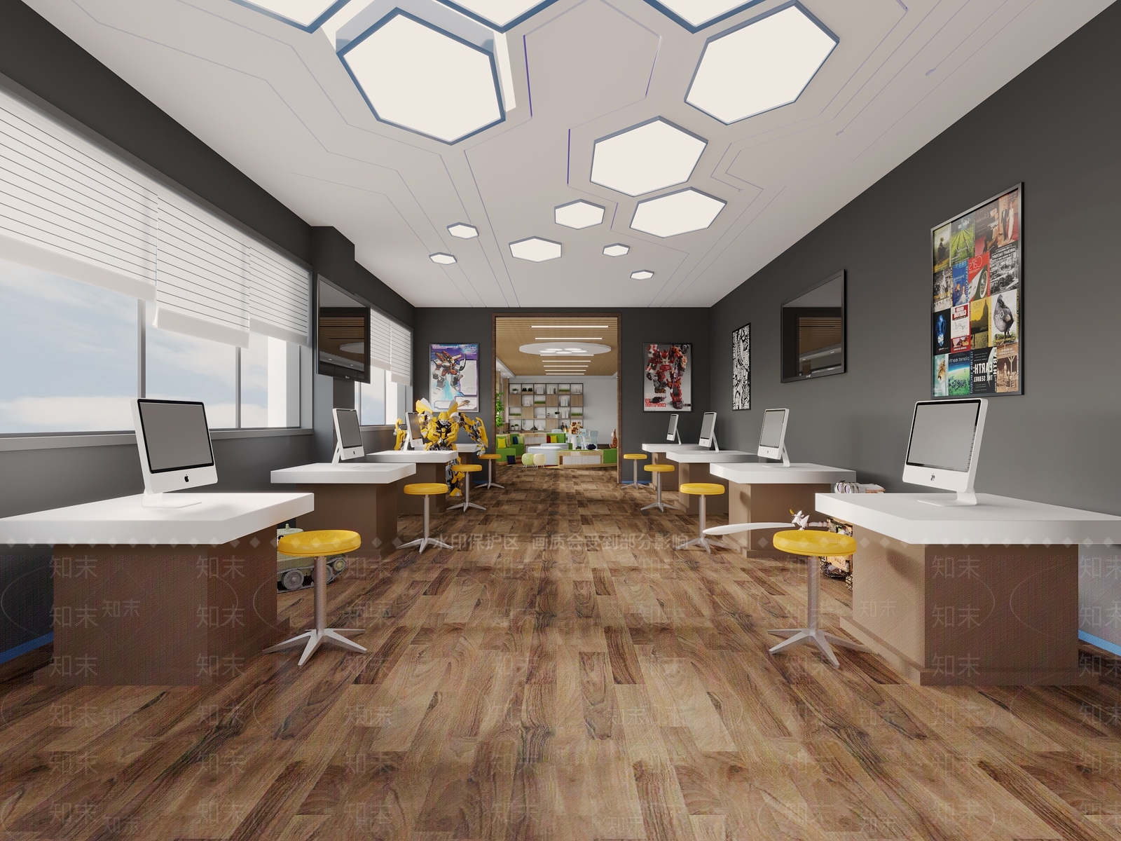 现代活动中心3D模型下载【ID:1102136871】