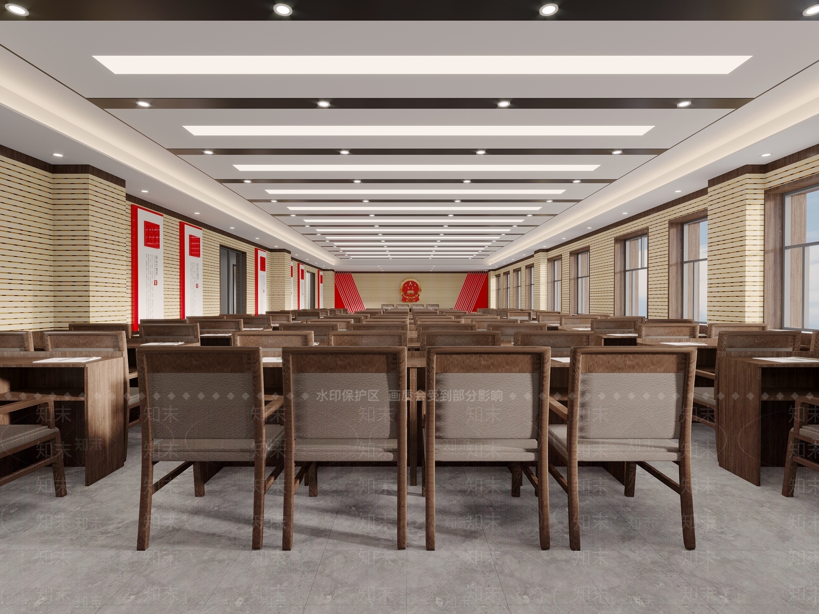 现代活动中心3D模型下载【ID:1102136871】
