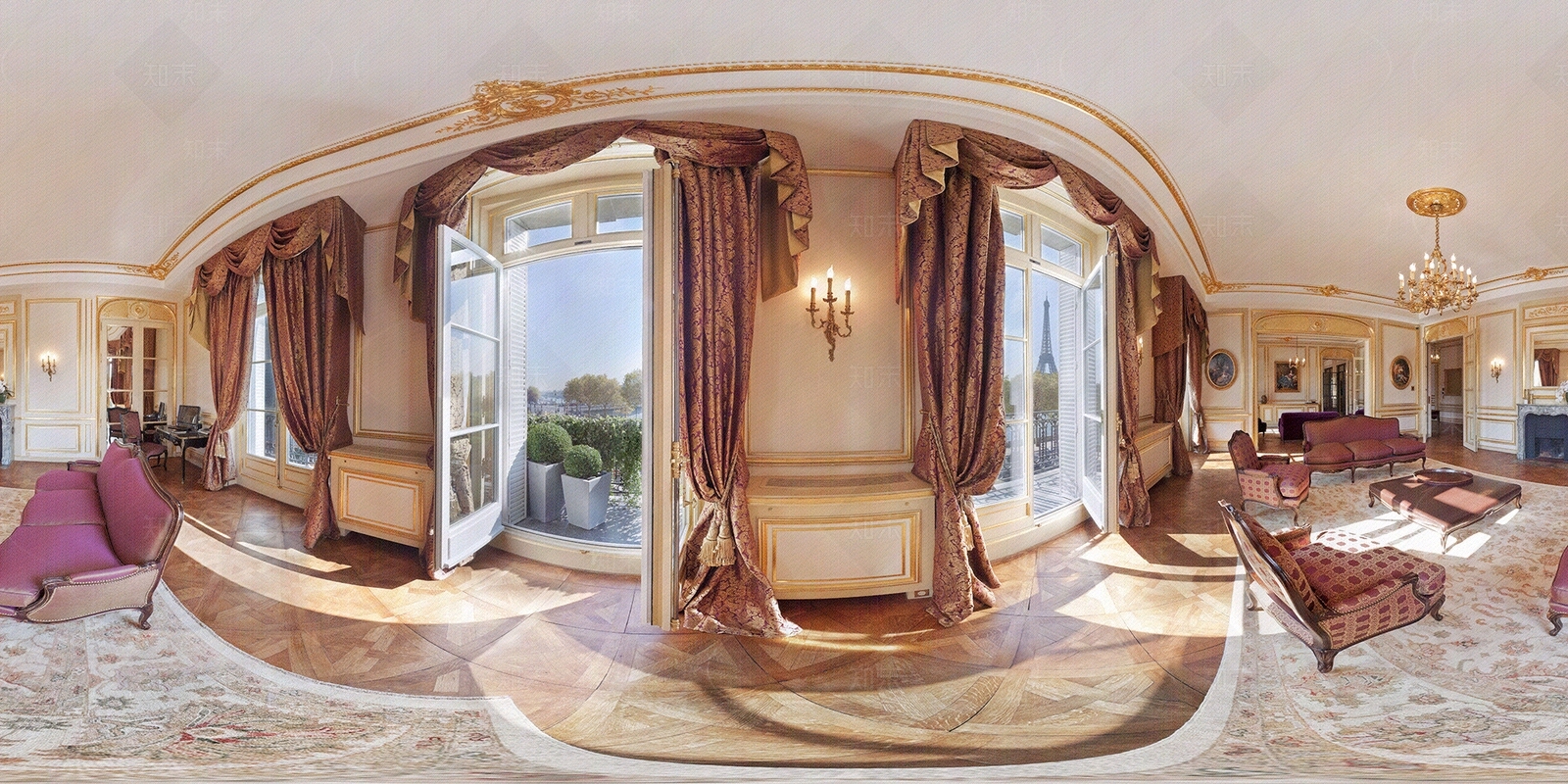 欧式别墅室内HDR贴图贴图下载【ID:1102108486】