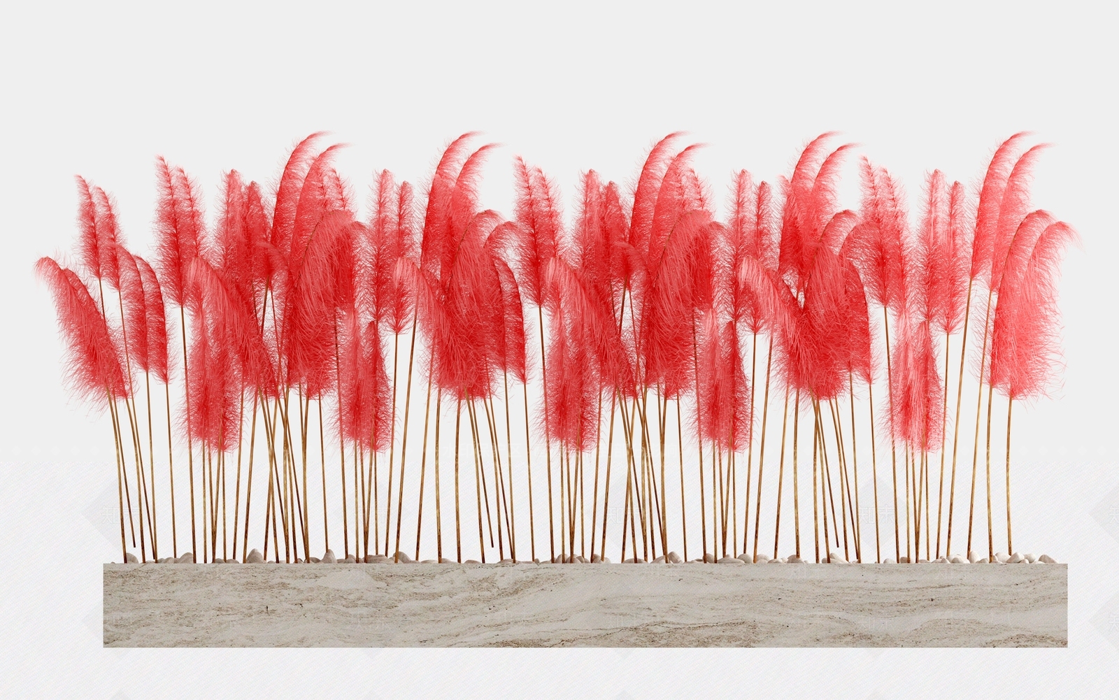 现代芦苇3D模型下载【ID:1102113620】