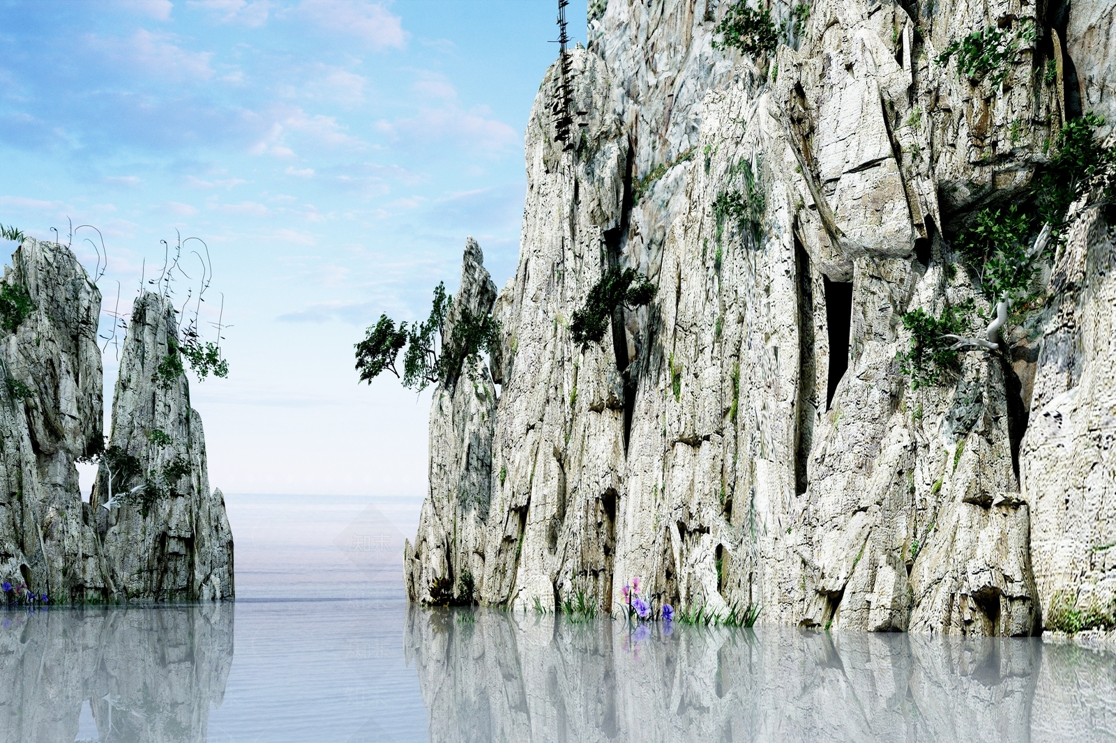 现代大山3D模型下载【ID:1102137272】