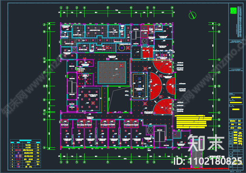 养老院cad施工图下载【ID:1102180825】